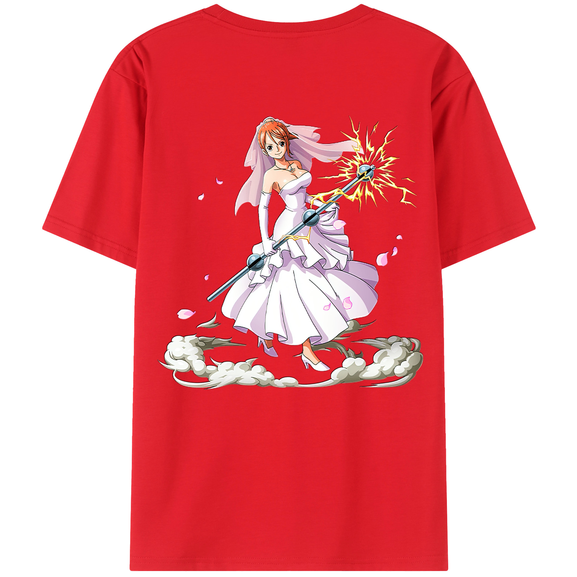（画像用） ワンピース ナミ ONE PIECE Nami レディース半袖Tシャツ(バックプリント)
