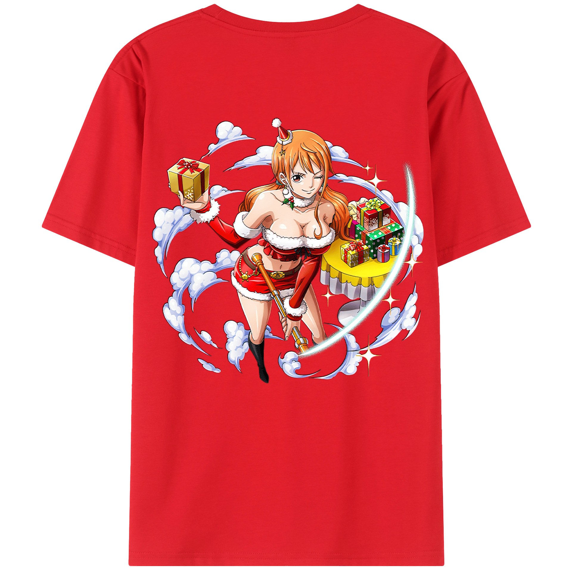 （画像用） ワンピース ナミ ONE PIECE Nami レディース半袖Tシャツ(バックプリント)
