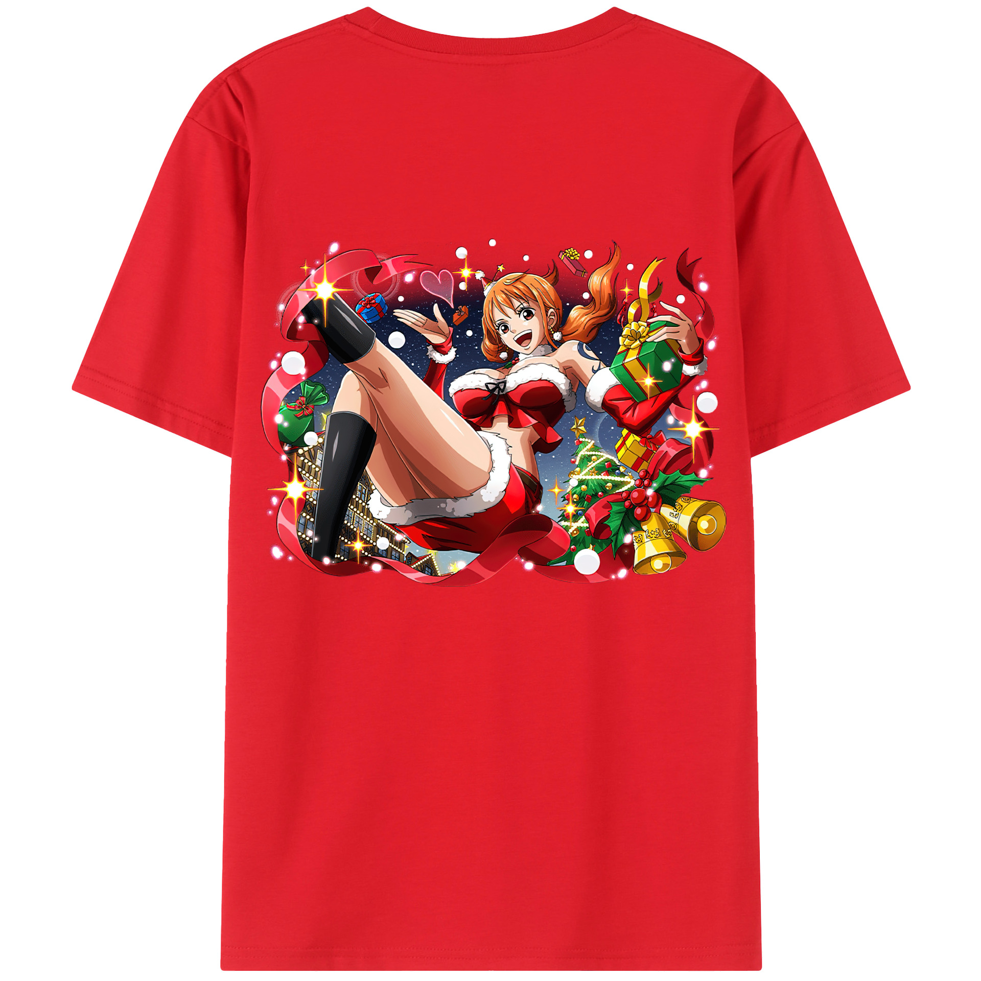 （画像用） ワンピース ナミ ONE PIECE Nami レディース半袖Tシャツ(バックプリント)