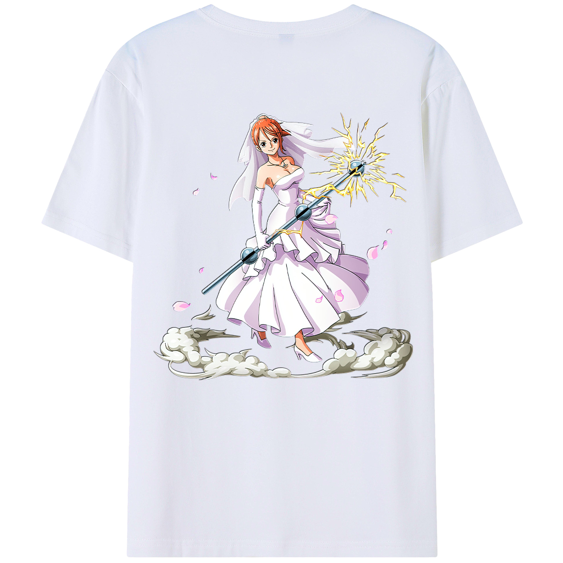 （画像用） ワンピース ナミ ONE PIECE Nami レディース半袖Tシャツ(バックプリント)
