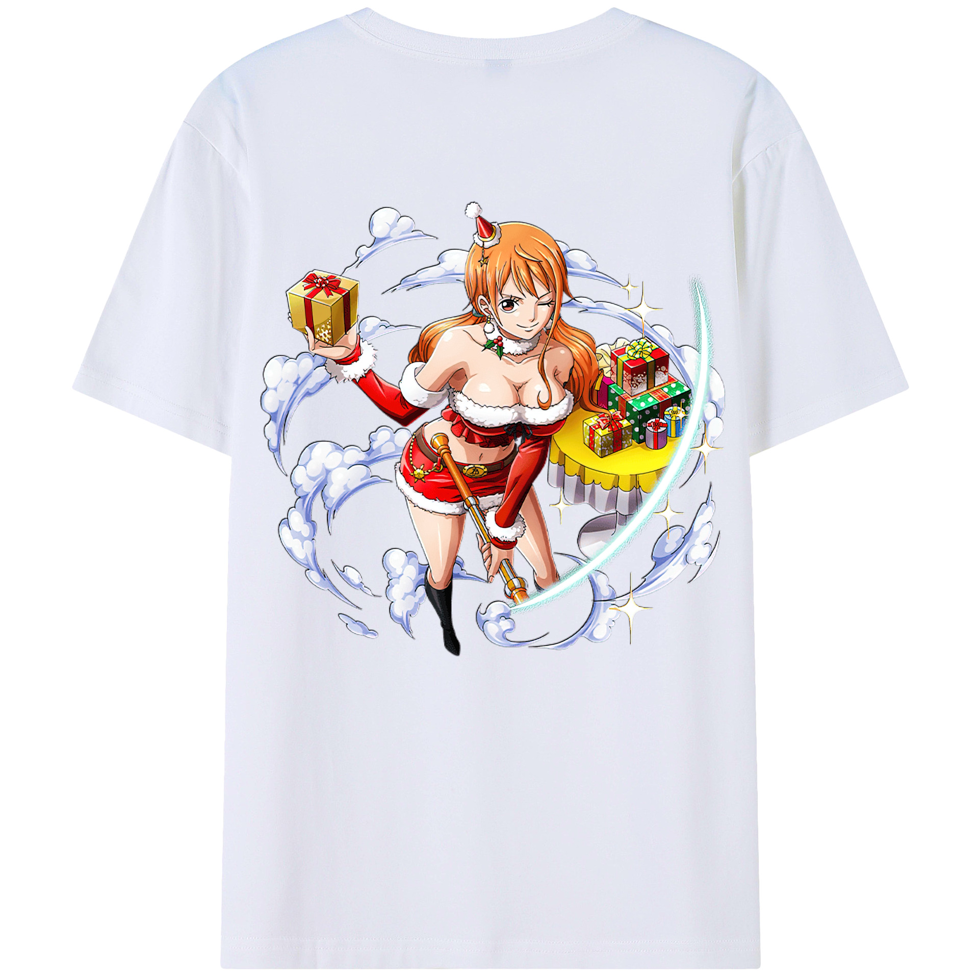 （画像用） ワンピース ナミ ONE PIECE Nami レディース半袖Tシャツ(バックプリント)