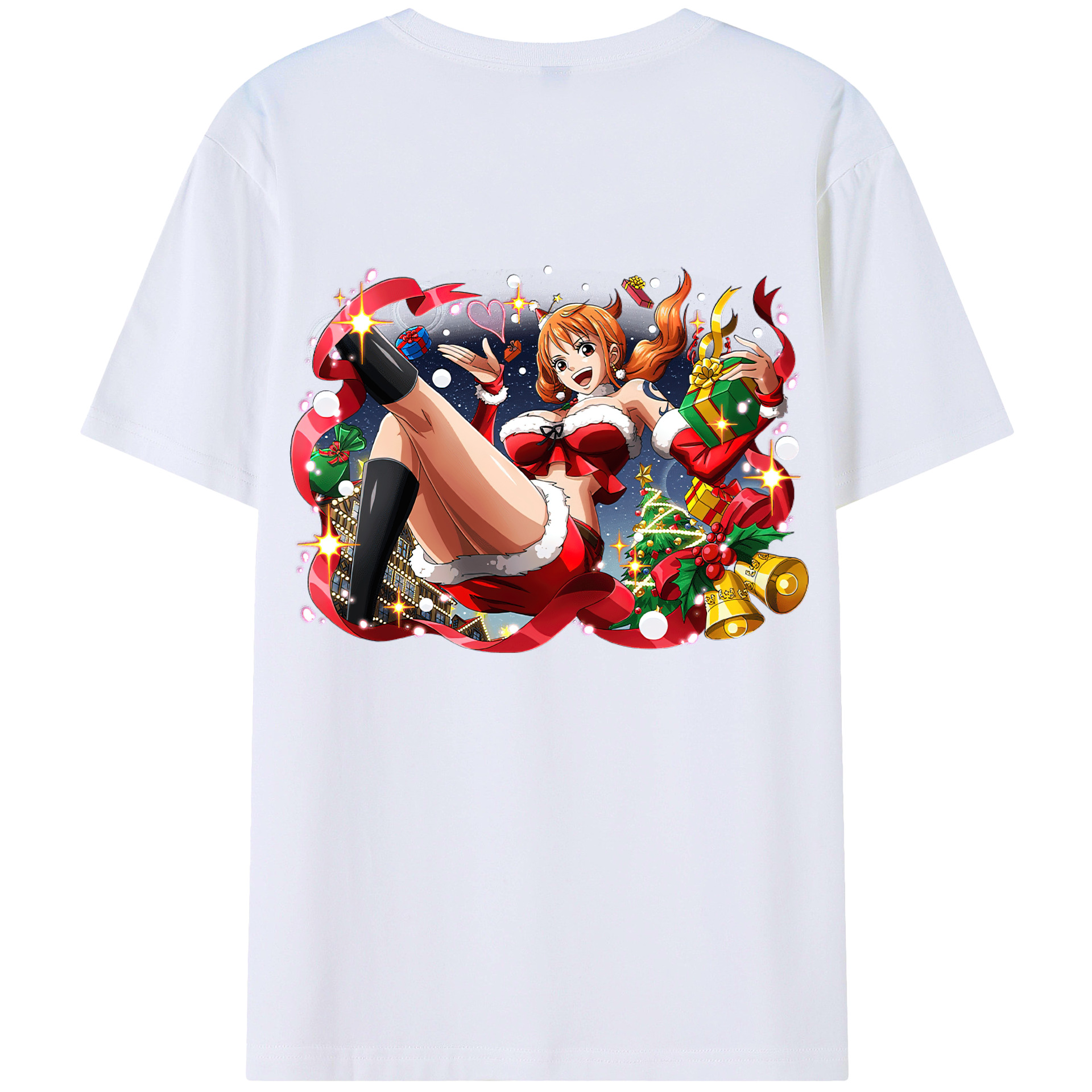 （画像用） ワンピース ナミ ONE PIECE Nami レディース半袖Tシャツ(バックプリント)