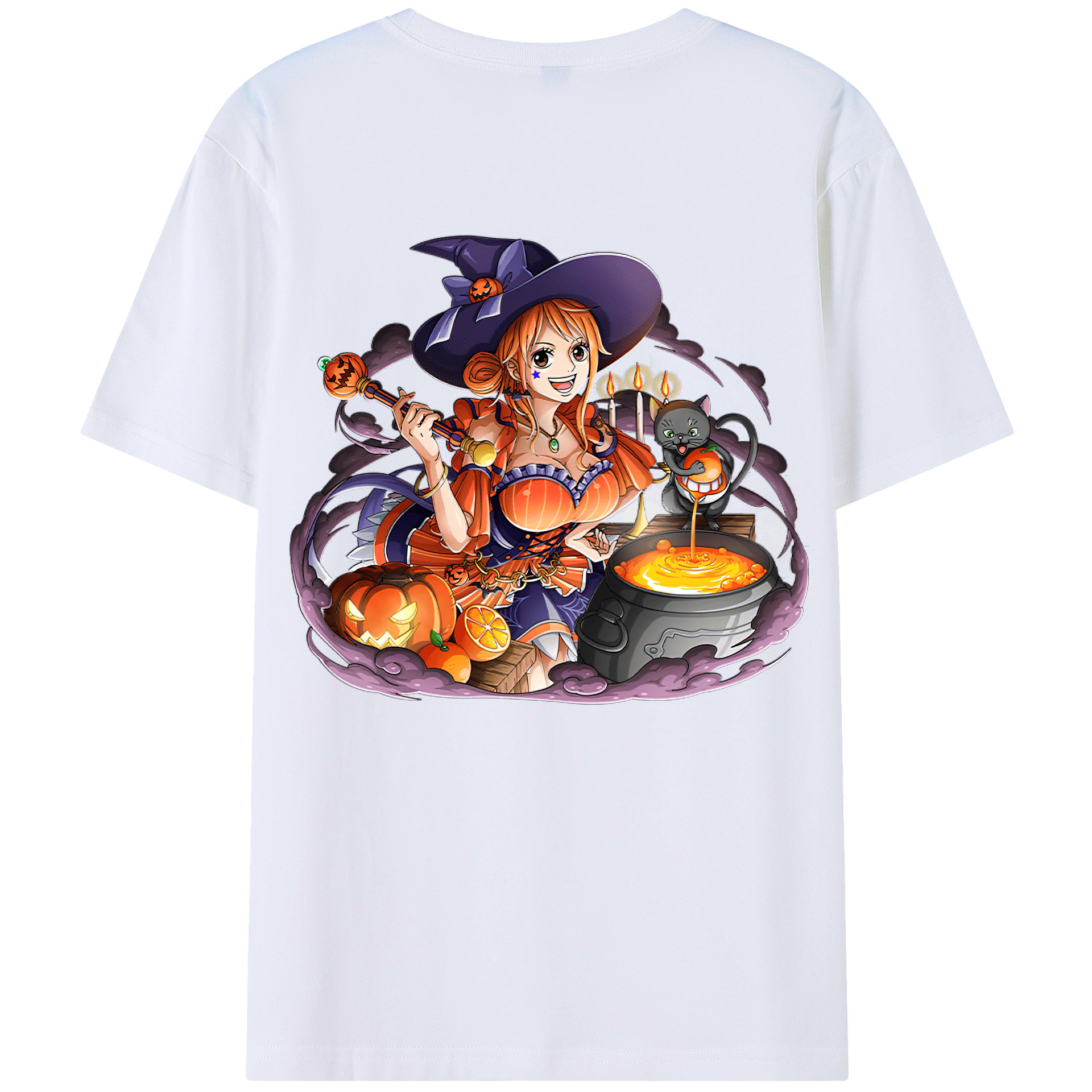 （画像用） ワンピース ナミ ONE PIECE Nami レディース半袖Tシャツ(バックプリント)