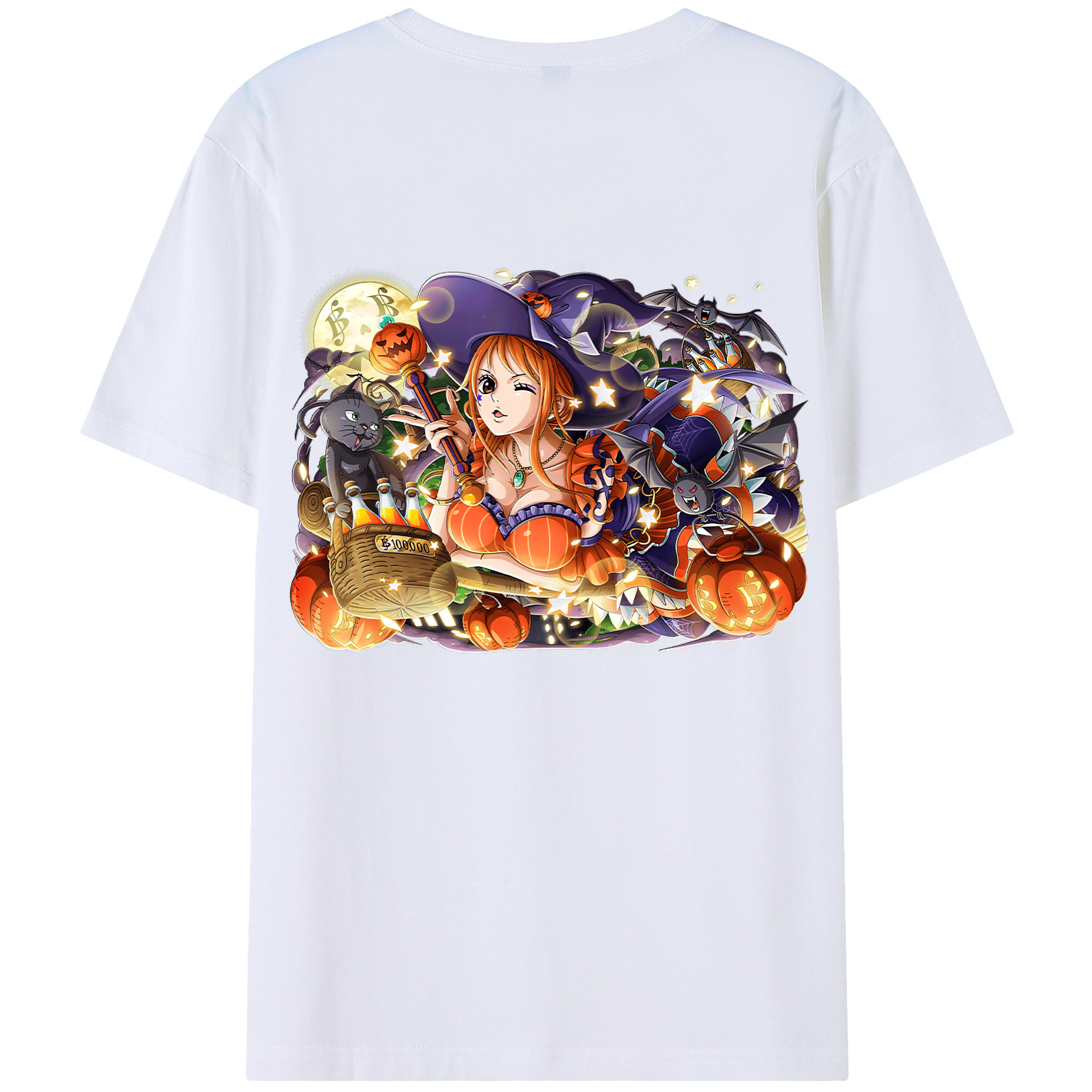 （画像用） ワンピース ナミ ONE PIECE Nami レディース半袖Tシャツ(バックプリント)
