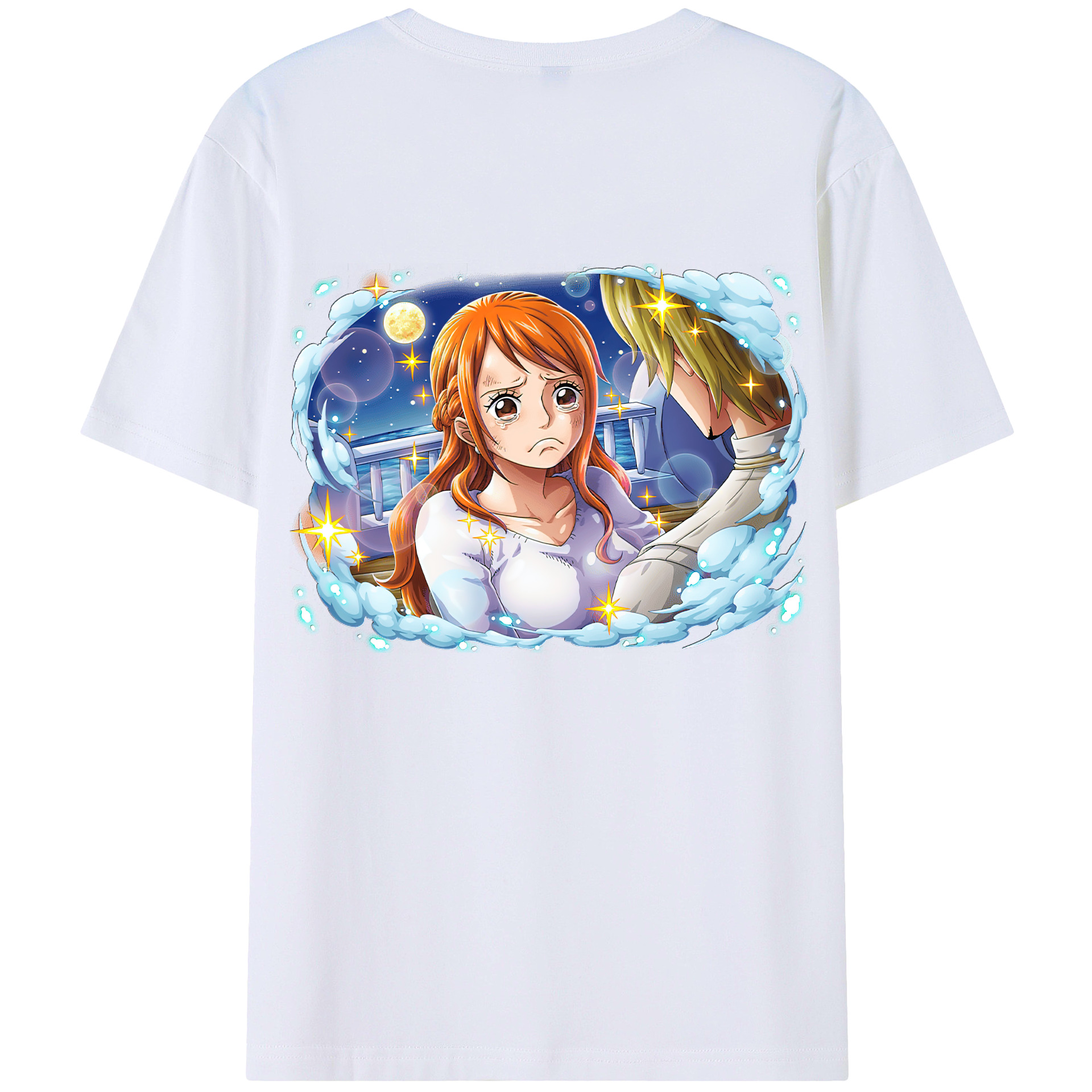 （画像用） ワンピース ナミ ONE PIECE Nami レディース半袖Tシャツ(バックプリント)