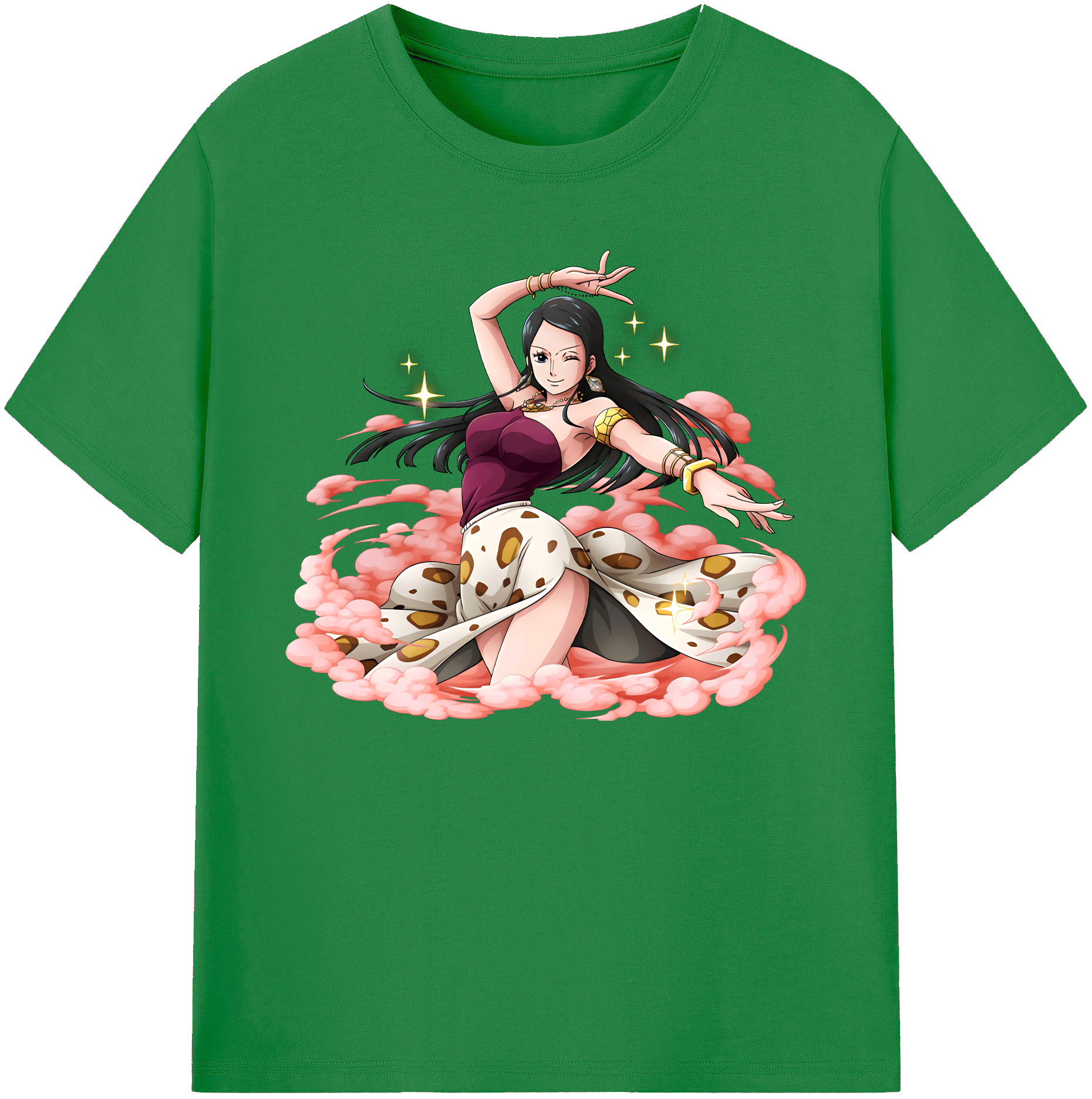ワンピース ニコ・ロビン ONE PIECE Nico Robin 綿100％ メンズ半袖Tシャツ｜肌触りやわらか＆通気性