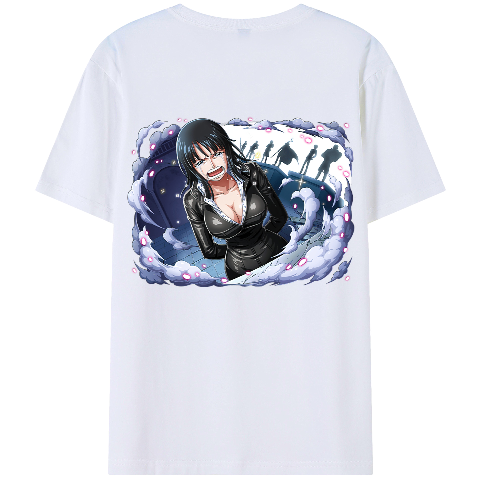 （画像用） ワンピース ニコ・ロビン ONE PIECE Nico Robin レディース半袖Tシャツ(バックプリント)