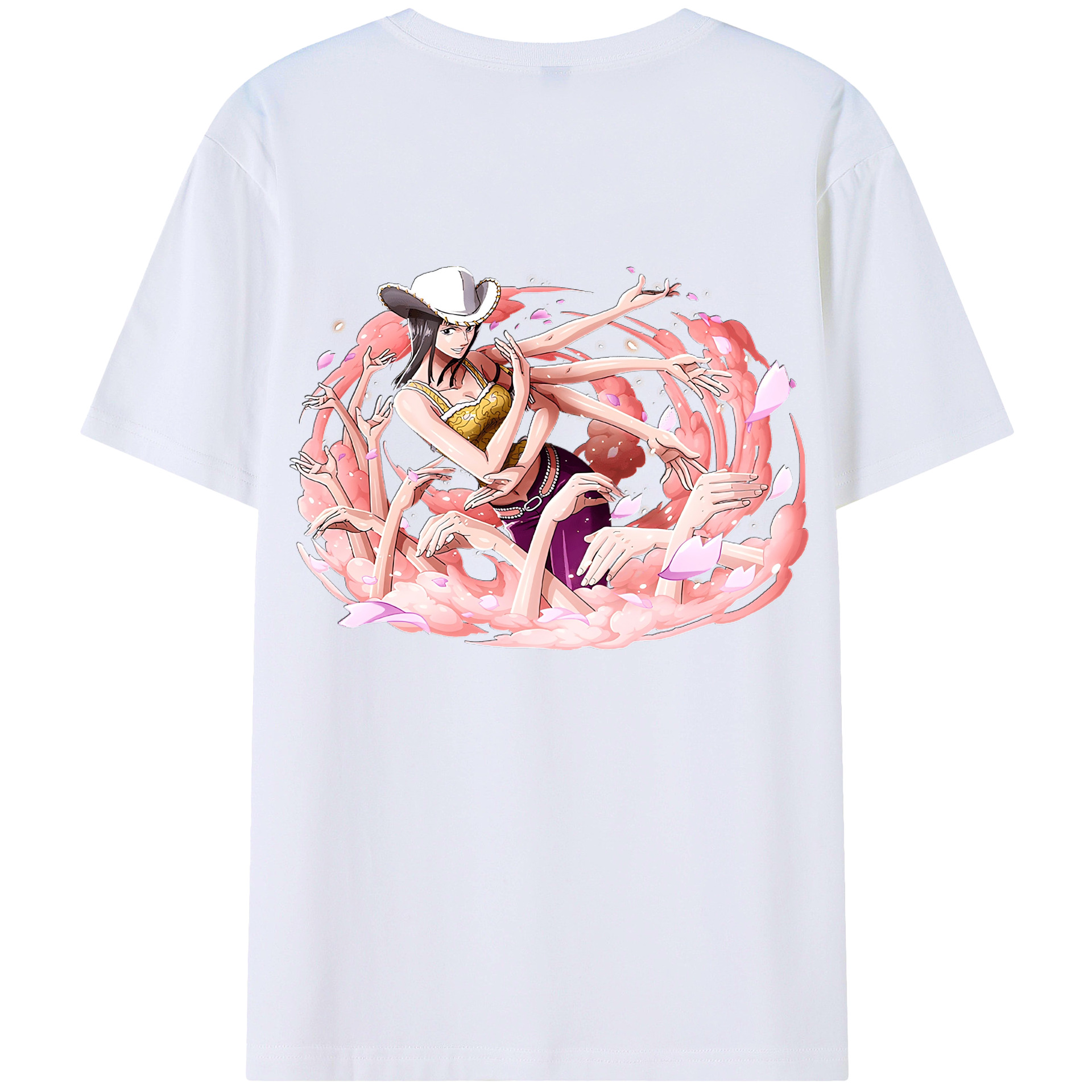 （画像用） ワンピース ニコ・ロビン ONE PIECE Nico Robin レディース半袖Tシャツ(バックプリント)