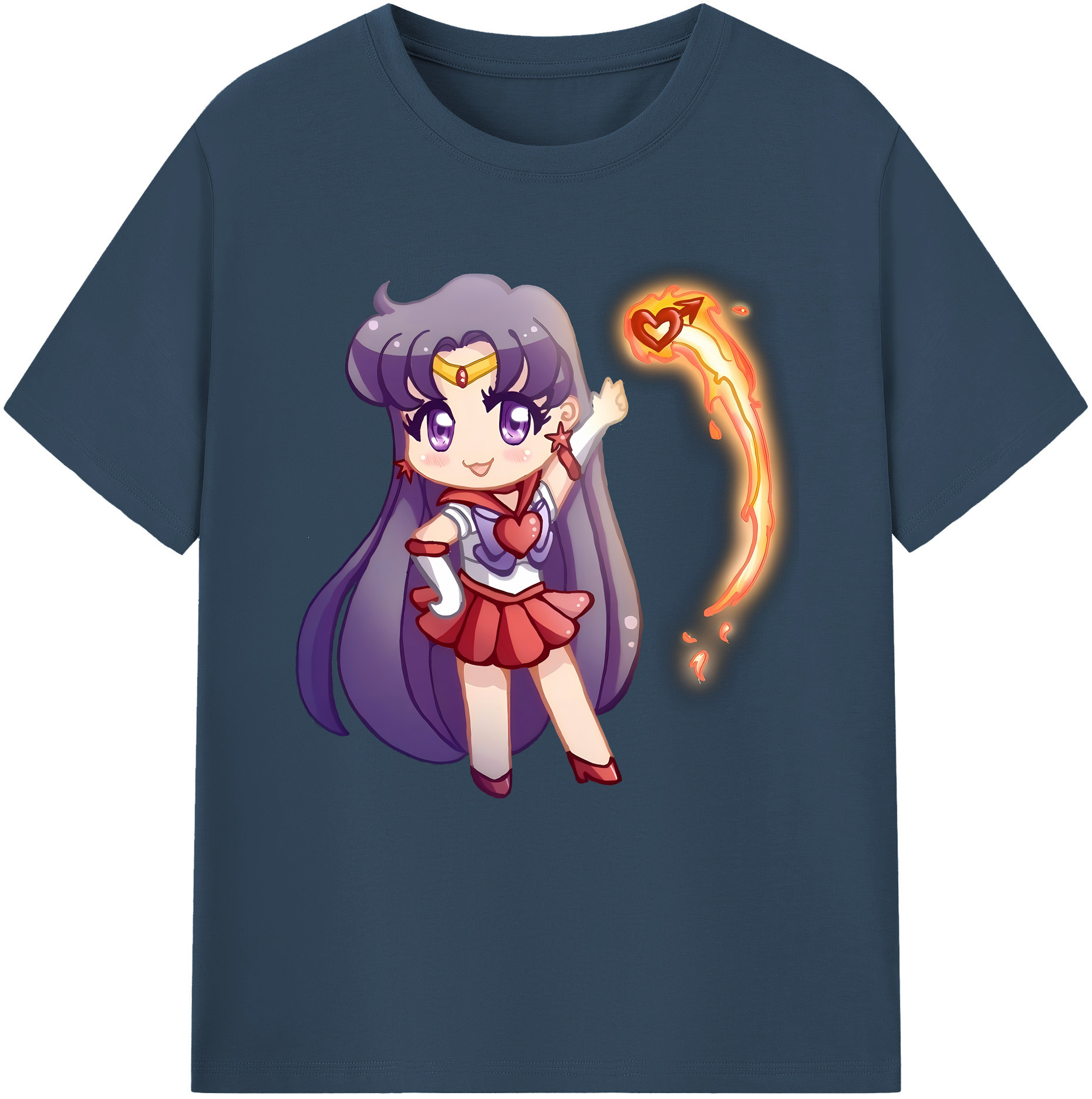 ワンピース ニコ・ロビン ONE PIECE Nico Robin レディースカジュアルプリントTシャツ（綿100％）