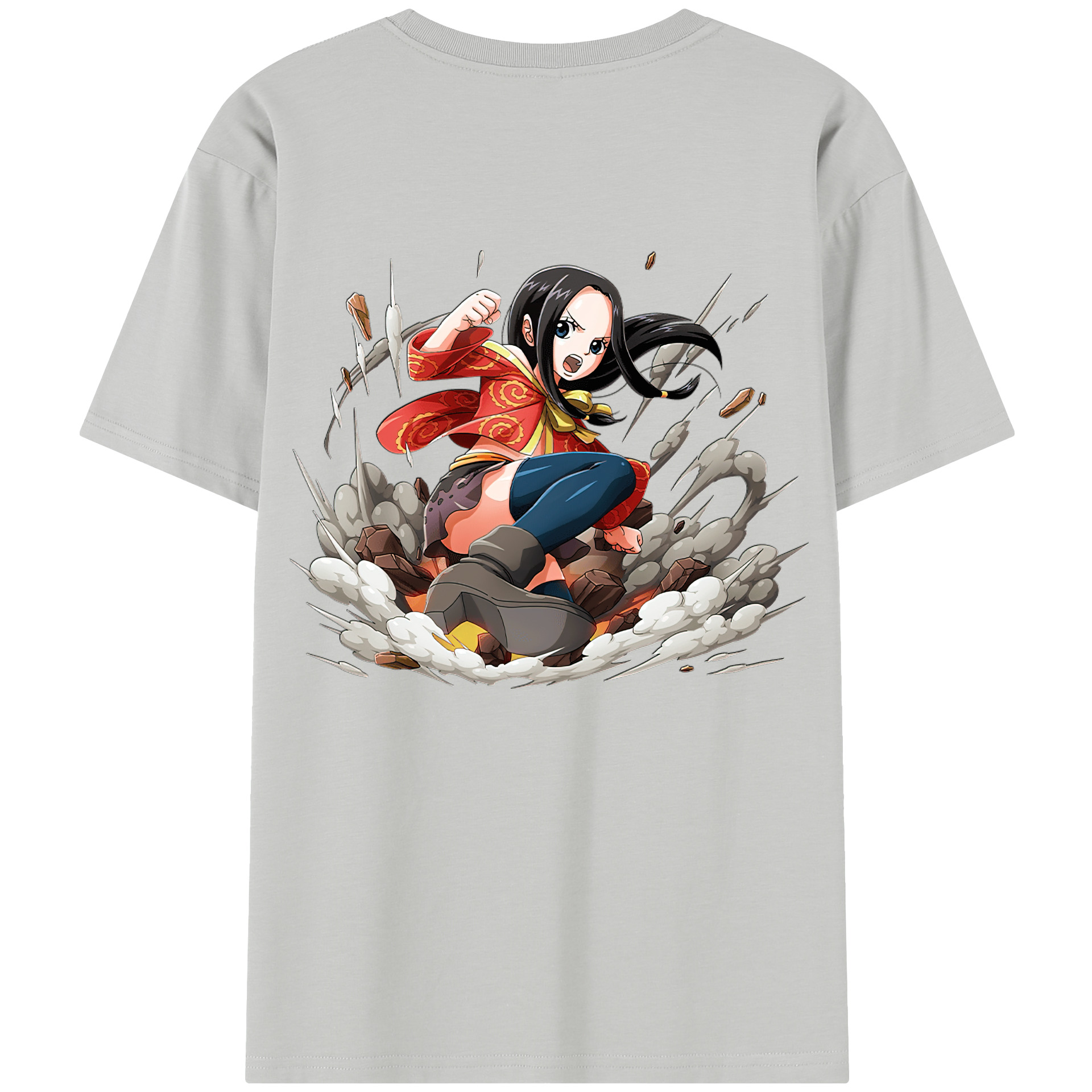 ワンピース ボア・ハンコック ONE PIECE Boa·Hancock レディース半袖Tシャツ(バックプリント)