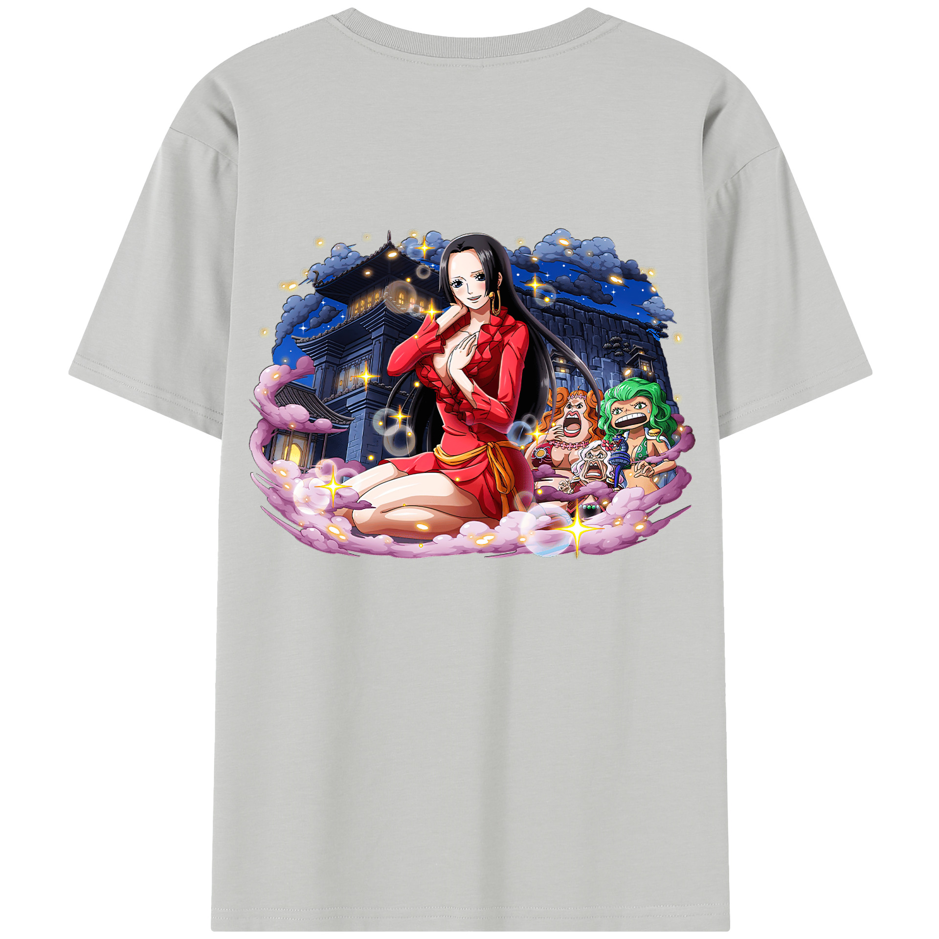 ワンピース ボア・ハンコック ONE PIECE Boa·Hancock レディース半袖Tシャツ(バックプリント)
