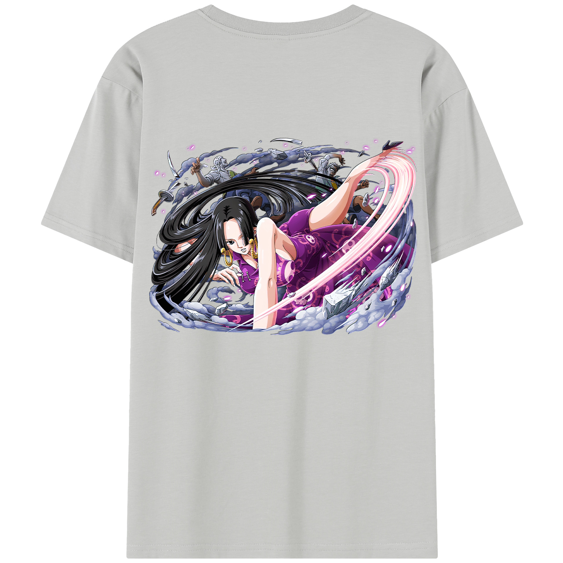 ワンピース ボア・ハンコック ONE PIECE Boa·Hancock レディース半袖Tシャツ(バックプリント)
