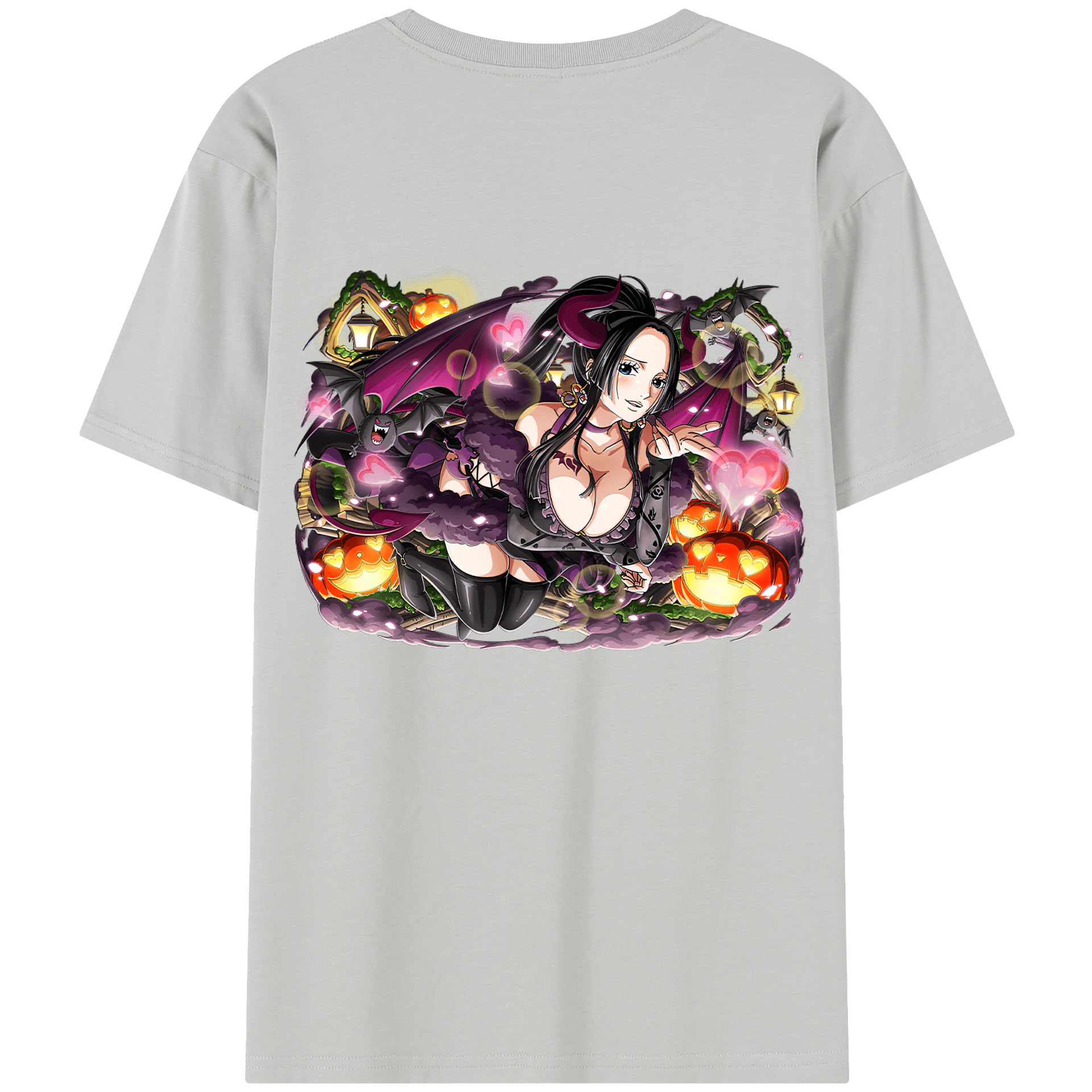 ワンピース ボア・ハンコック ONE PIECE Boa·Hancock レディース半袖Tシャツ(バックプリント)