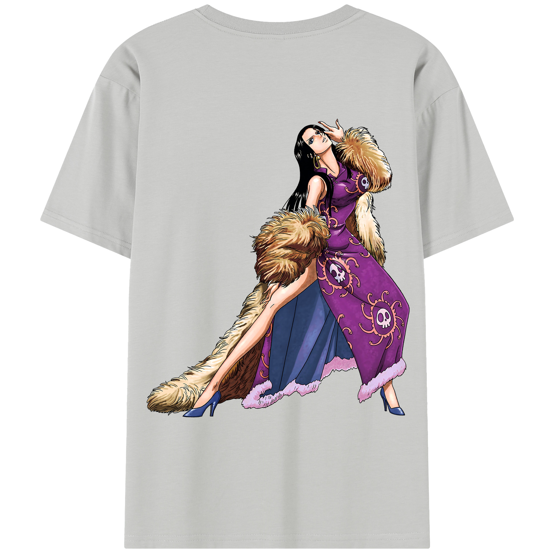 ワンピース ボア・ハンコック ONE PIECE Boa·Hancock レディース半袖Tシャツ(バックプリント)