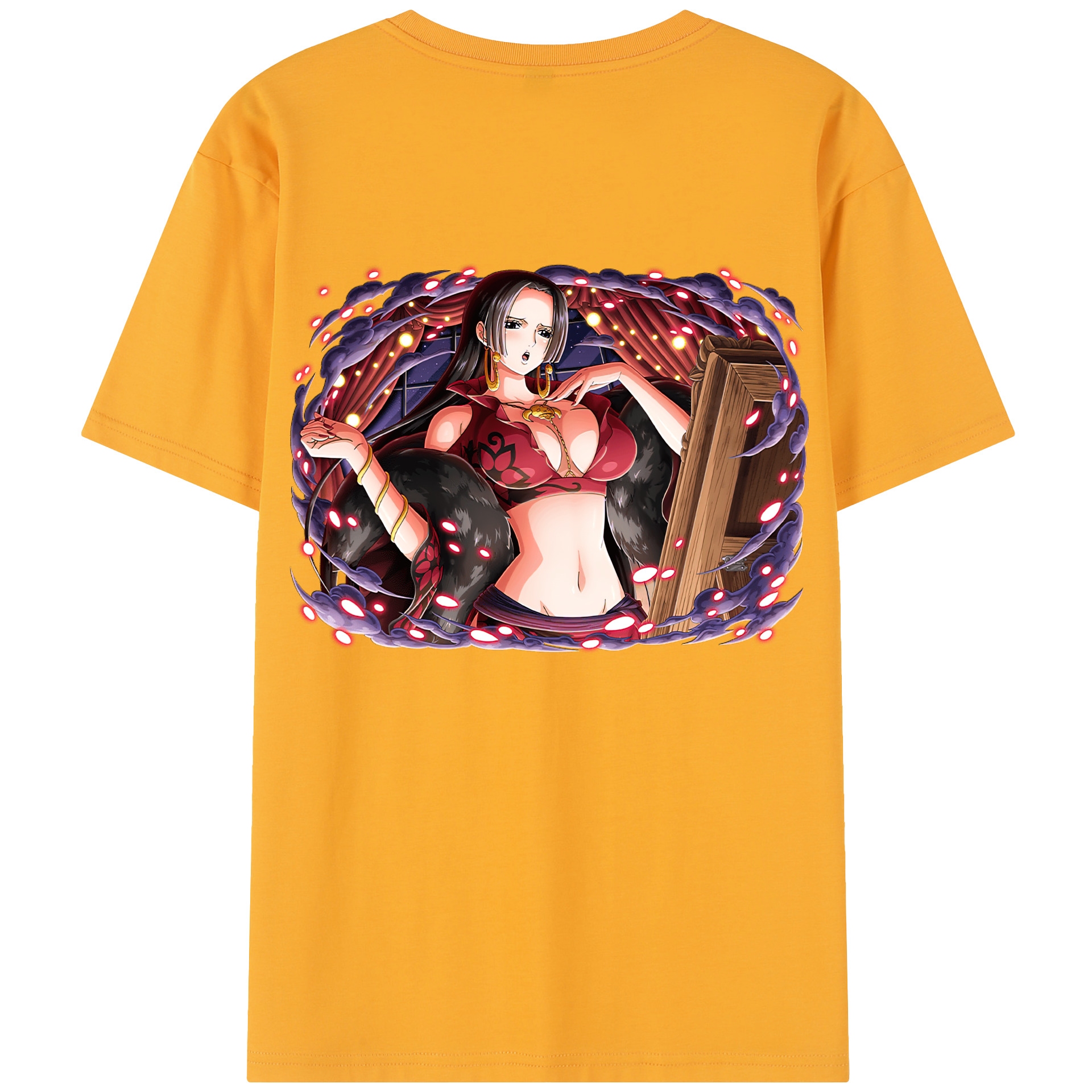 ワンピース ボア・ハンコック ONE PIECE Boa·Hancock レディース半袖Tシャツ(バックプリント)