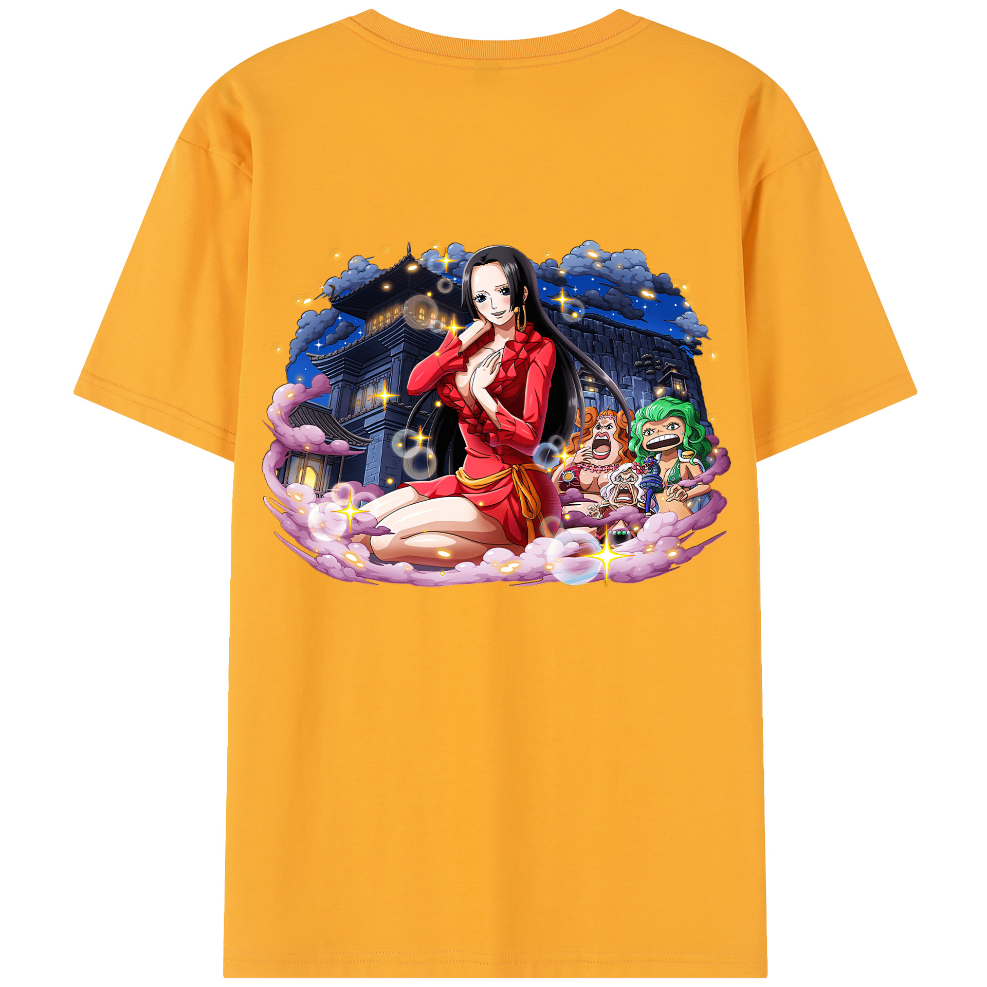 ワンピース ボア・ハンコック ONE PIECE Boa·Hancock レディース半袖Tシャツ(バックプリント)