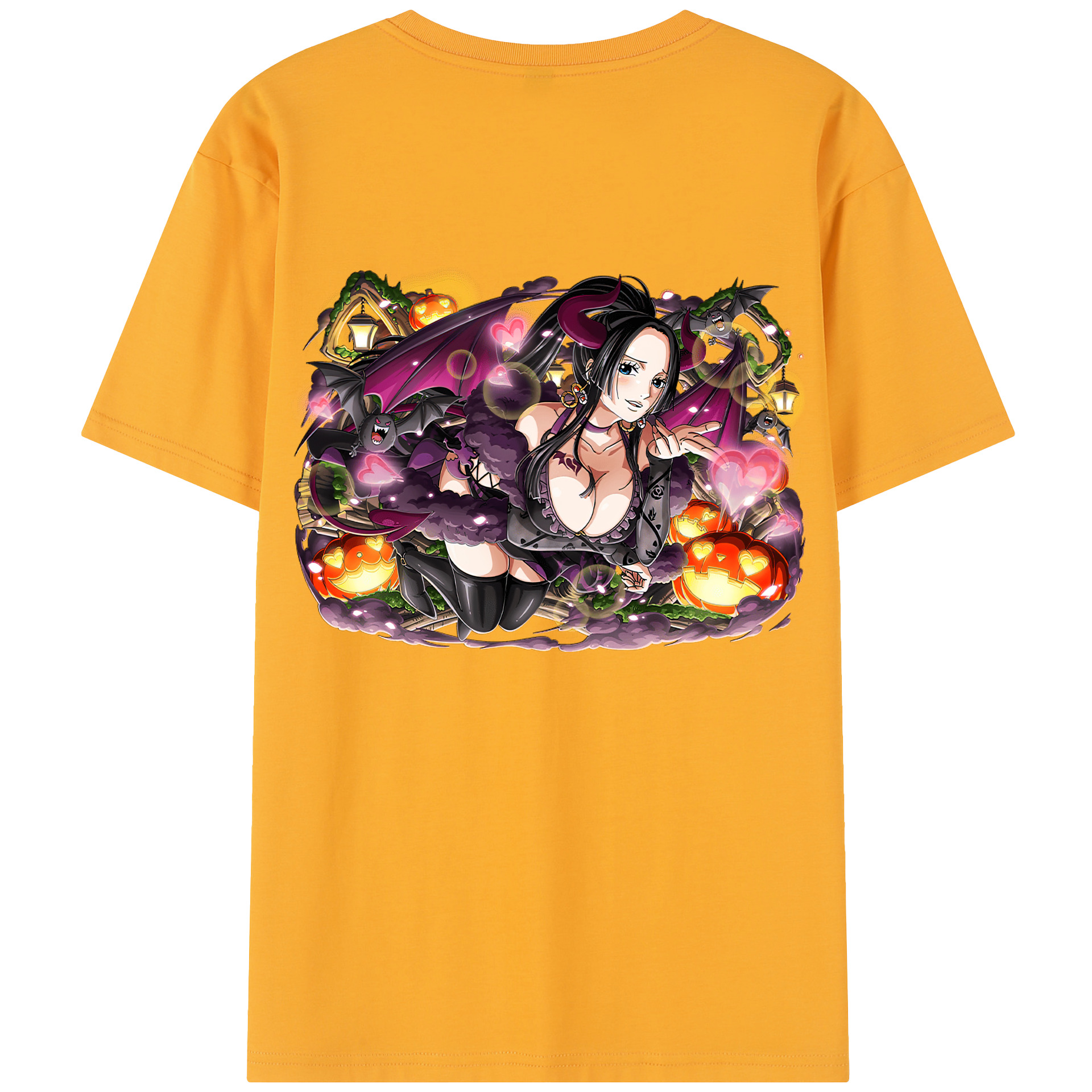ワンピース ボア・ハンコック ONE PIECE Boa·Hancock レディース半袖Tシャツ(バックプリント)