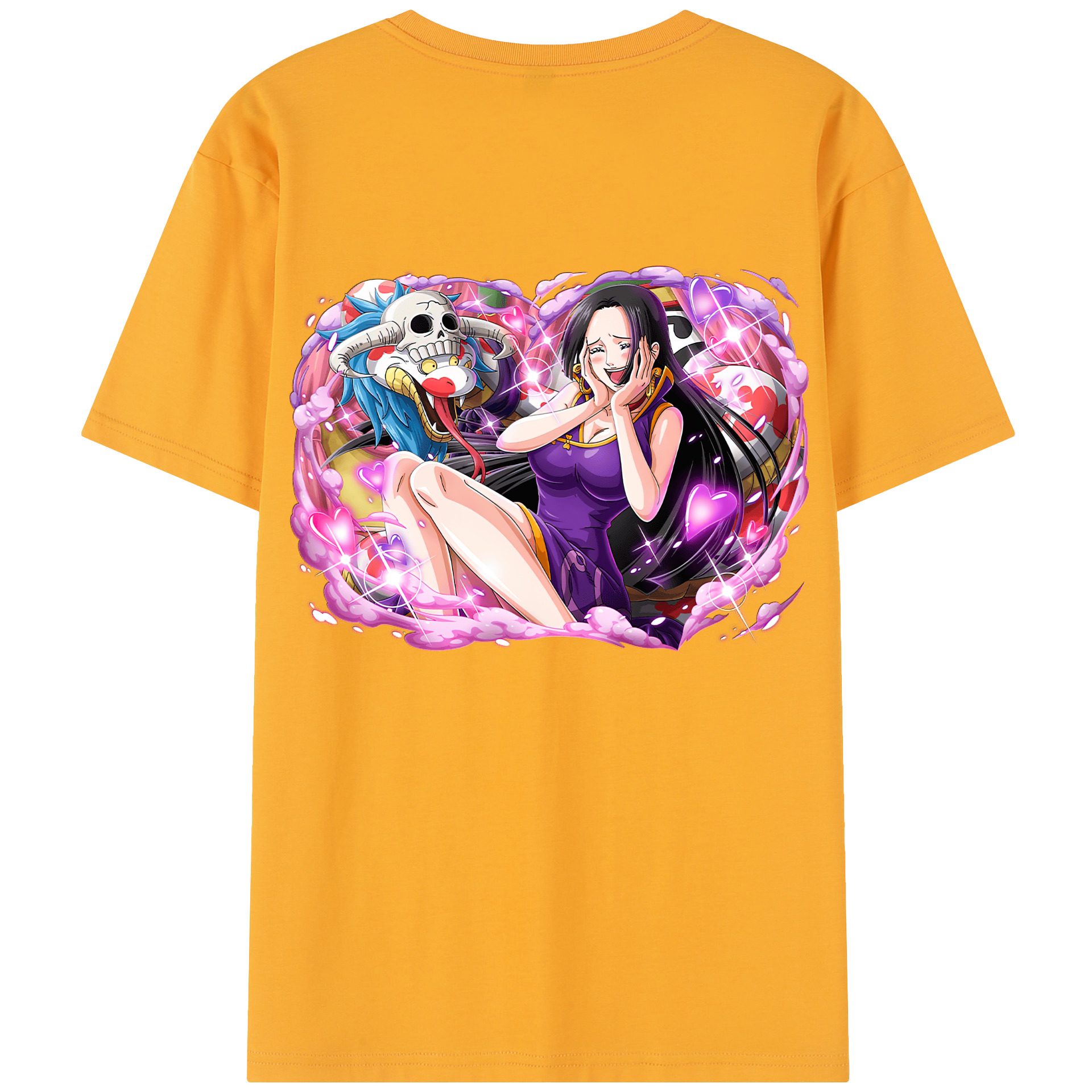 ワンピース ボア・ハンコック ONE PIECE Boa·Hancock レディース半袖Tシャツ(バックプリント)