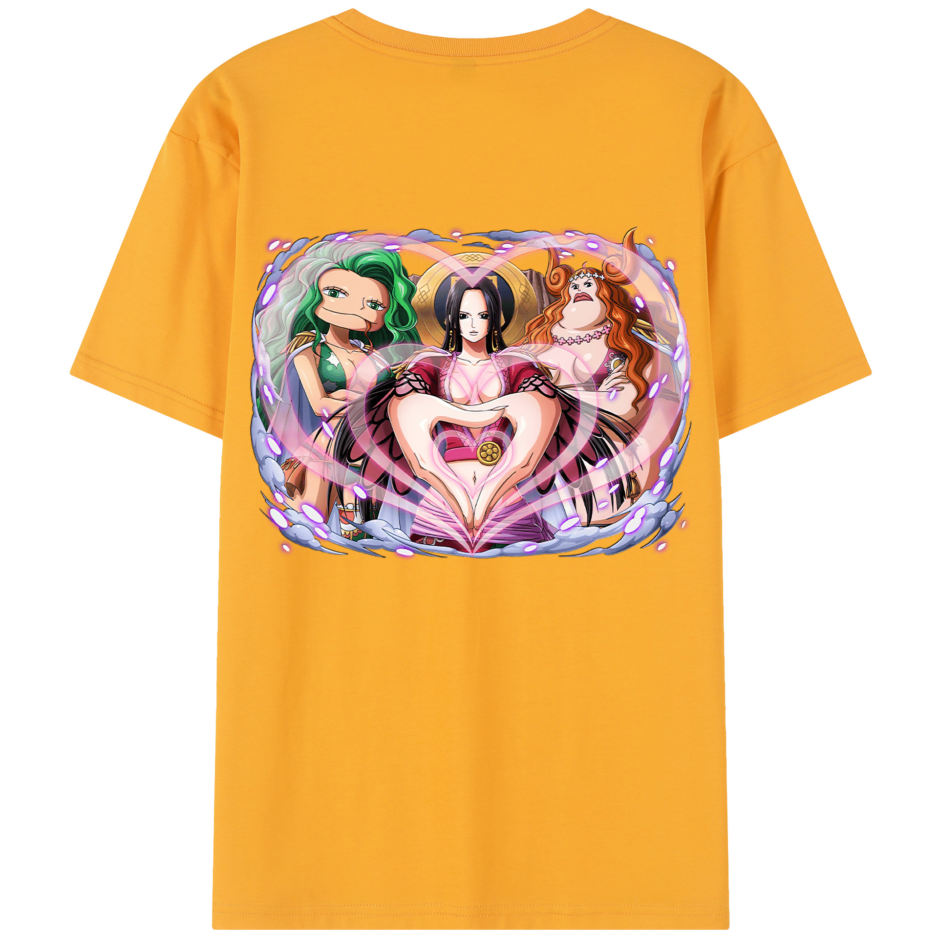 ワンピース ボア・ハンコック ONE PIECE Boa·Hancock レディース半袖Tシャツ(バックプリント)
