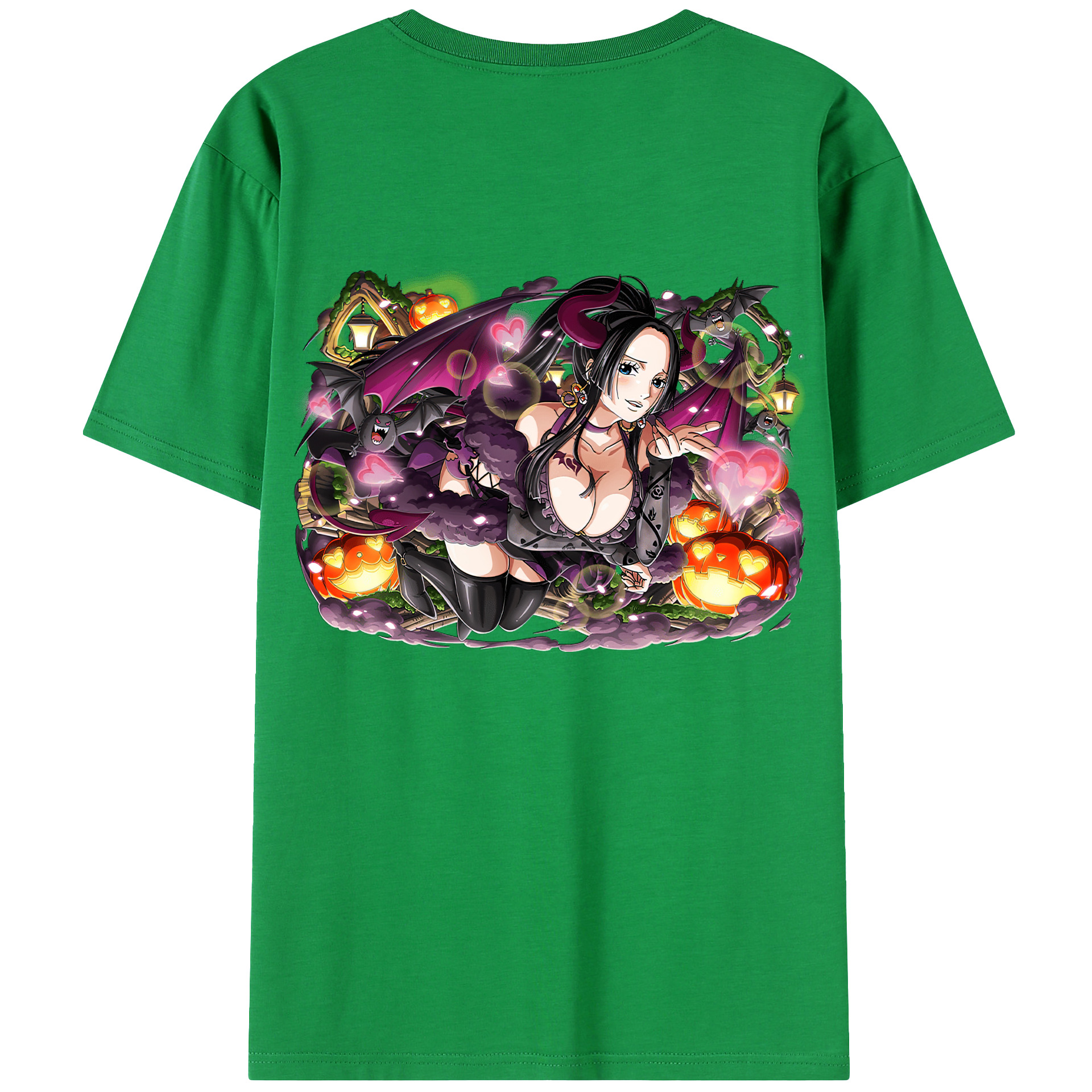 ワンピース ボア・ハンコック ONE PIECE Boa·Hancock レディース半袖Tシャツ(バックプリント)