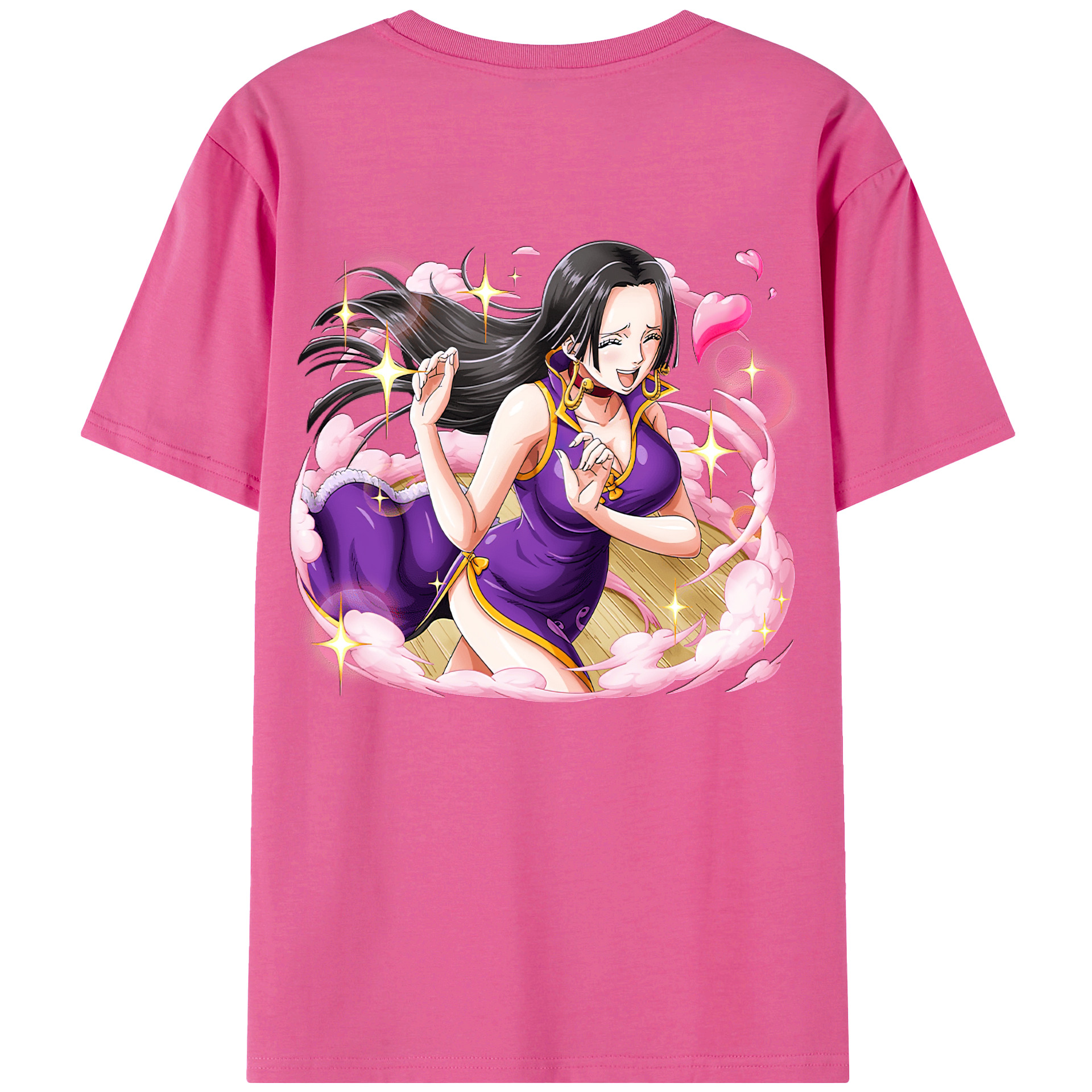ワンピース ボア・ハンコック ONE PIECE Boa·Hancock レディース半袖Tシャツ(バックプリント)