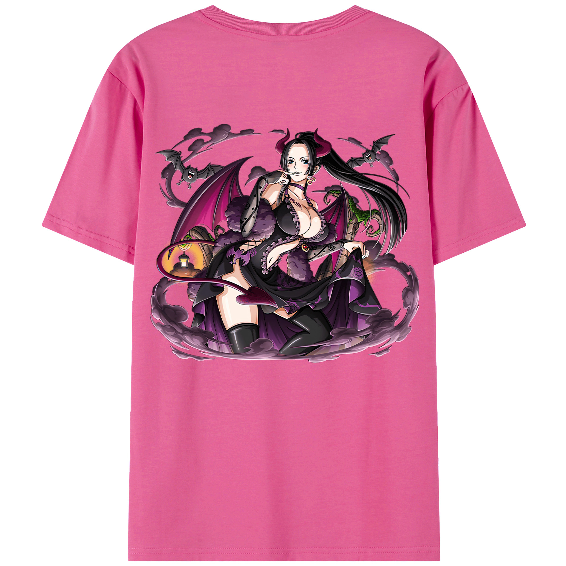 ワンピース ボア・ハンコック ONE PIECE Boa·Hancock レディース半袖Tシャツ(バックプリント)