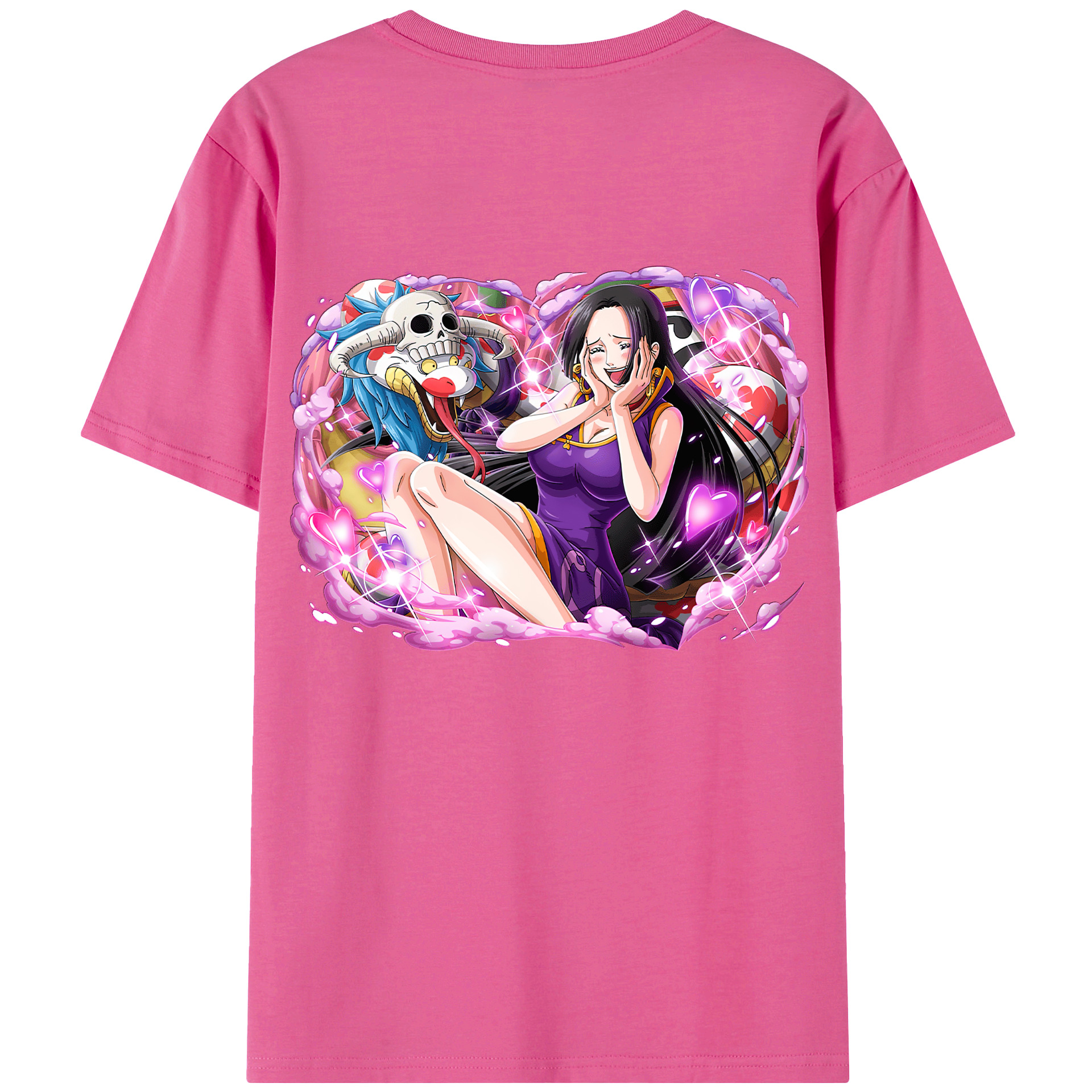 ワンピース ボア・ハンコック ONE PIECE Boa·Hancock レディース半袖Tシャツ(バックプリント)
