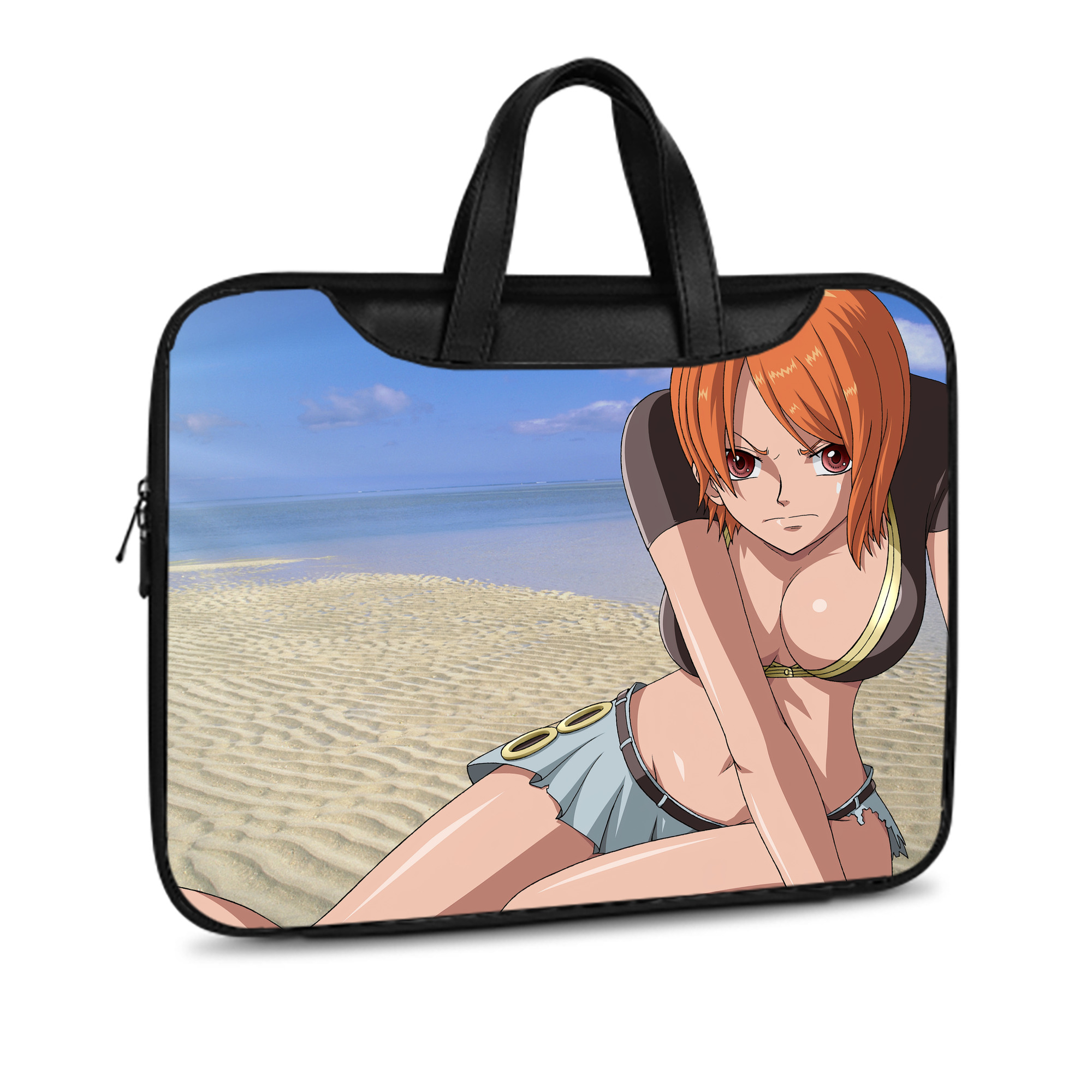 （画像用） ワンピース ONE PIECE レザーラップトップバッグ　ノートパソコンケース