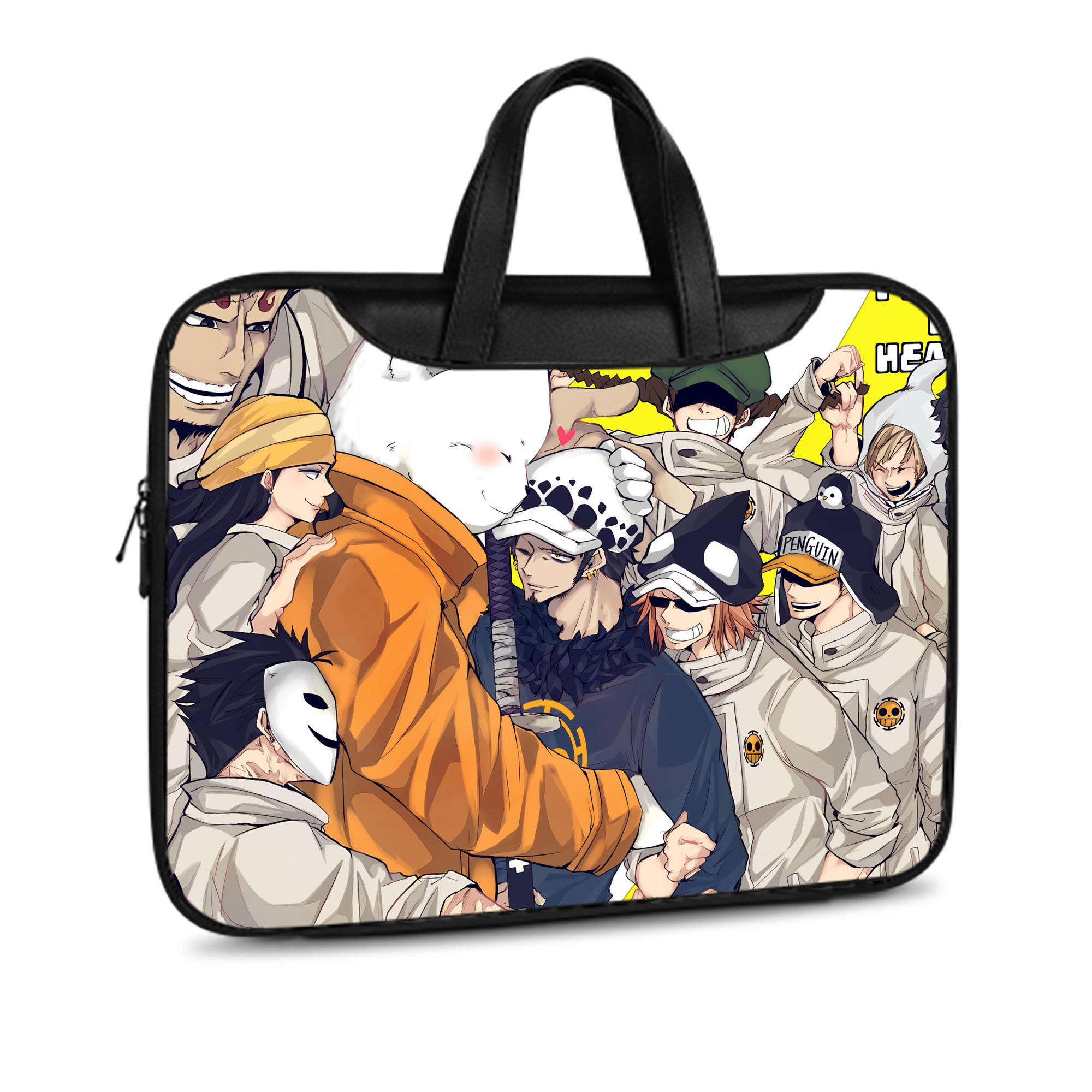 ワンピース ONE PIECE レザーラップトップバッグ　ノートパソコンケース