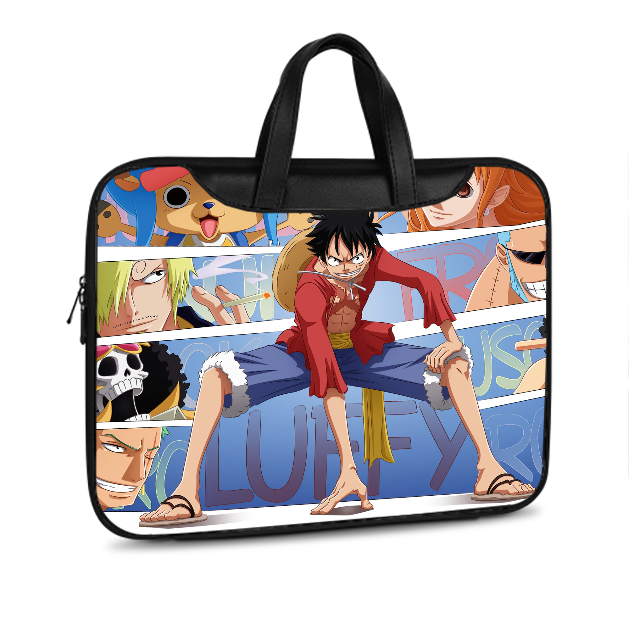 ワンピース ONE PIECE レザーラップトップバッグ　ノートパソコンケース