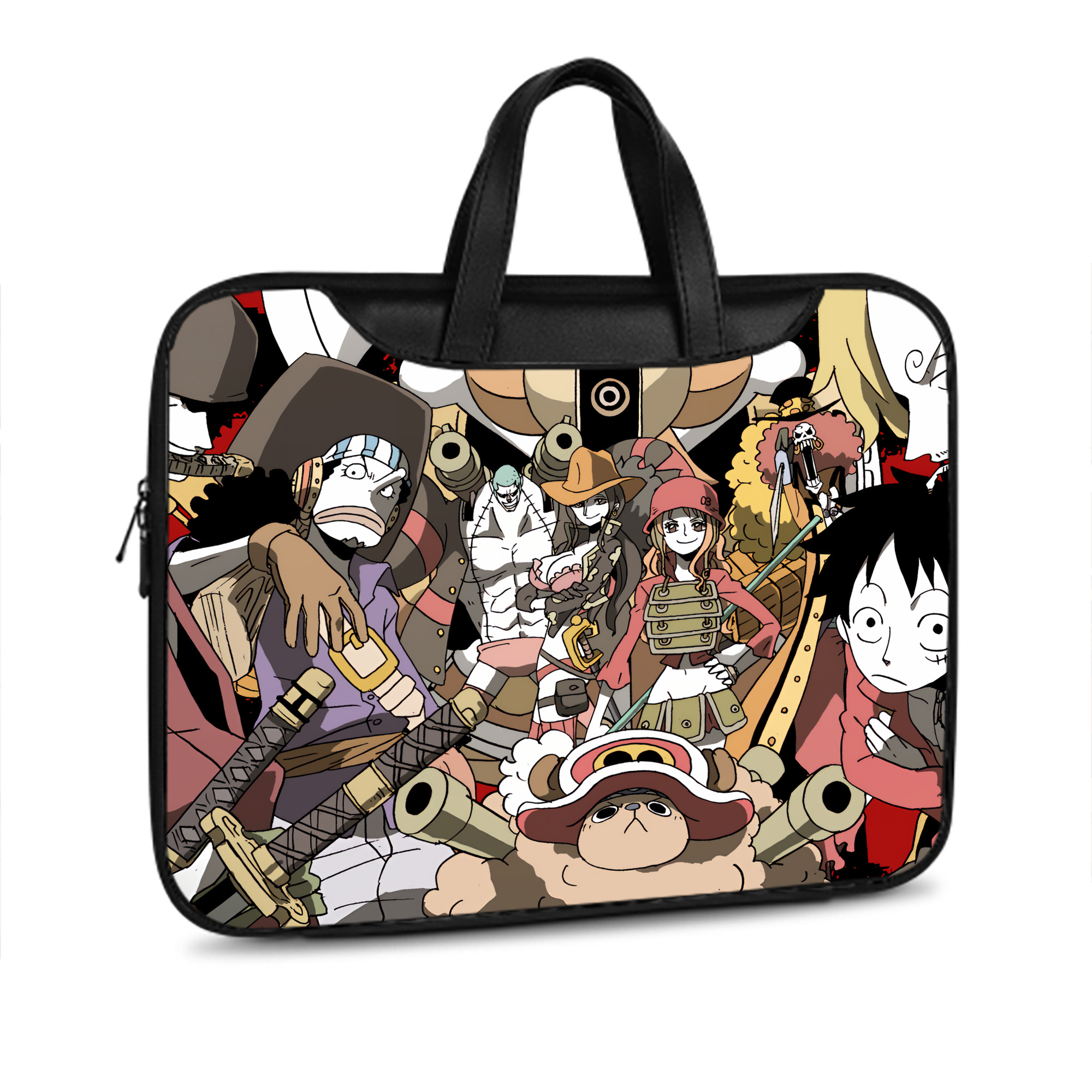 ワンピース ONE PIECE レザーラップトップバッグ　ノートパソコンケース
