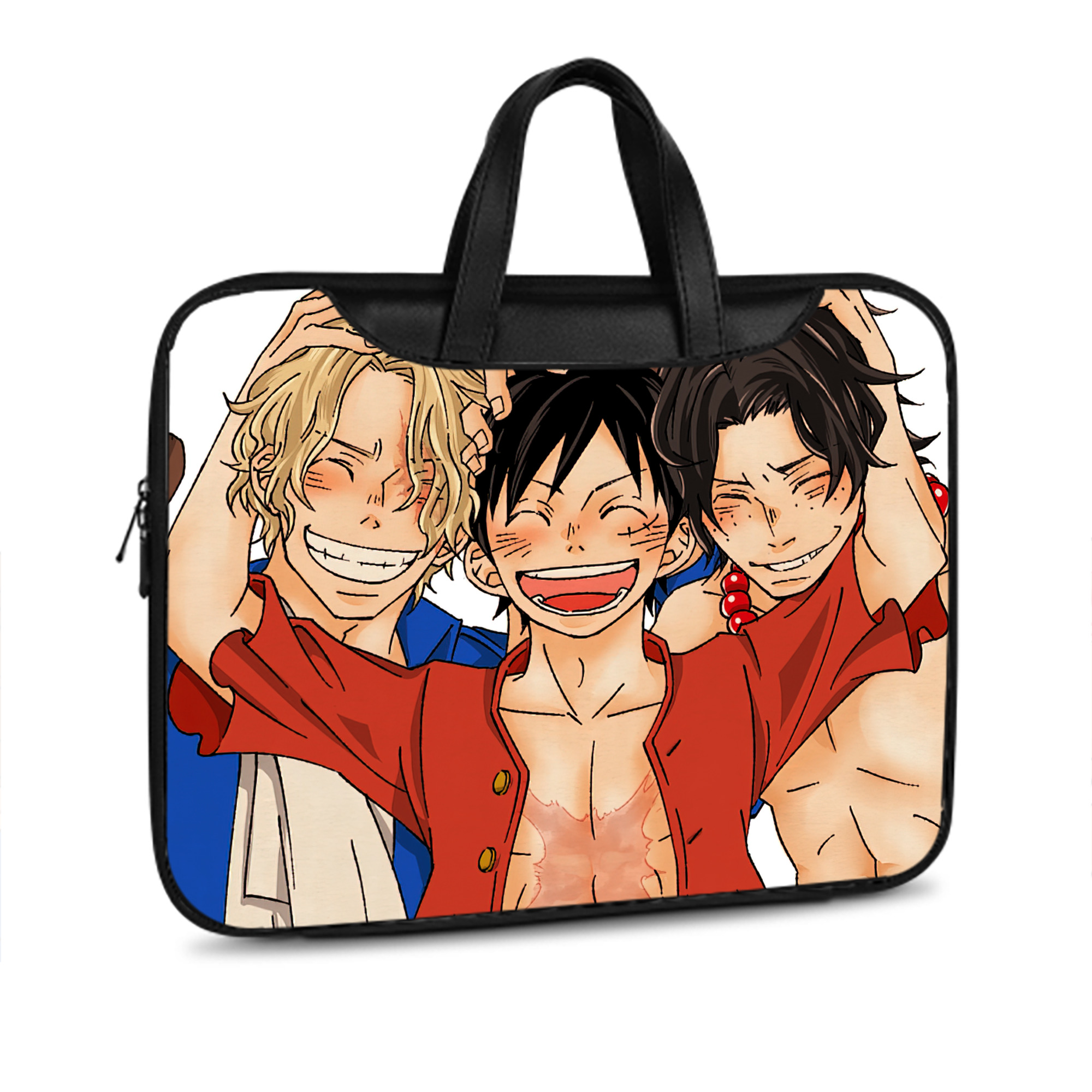 ワンピース ONE PIECE レザーラップトップバッグ　ノートパソコンケース