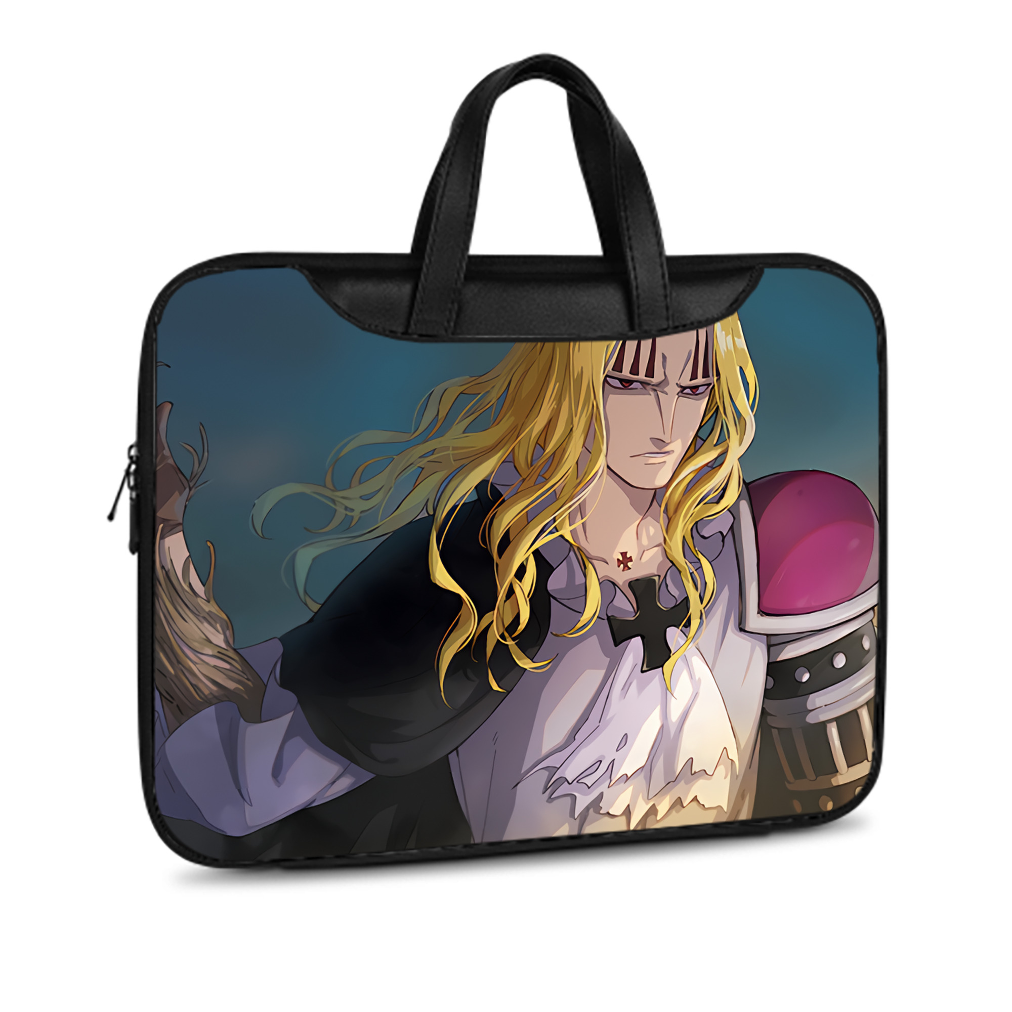 ワンピース ONE PIECE レザーラップトップバッグ　ノートパソコンケース