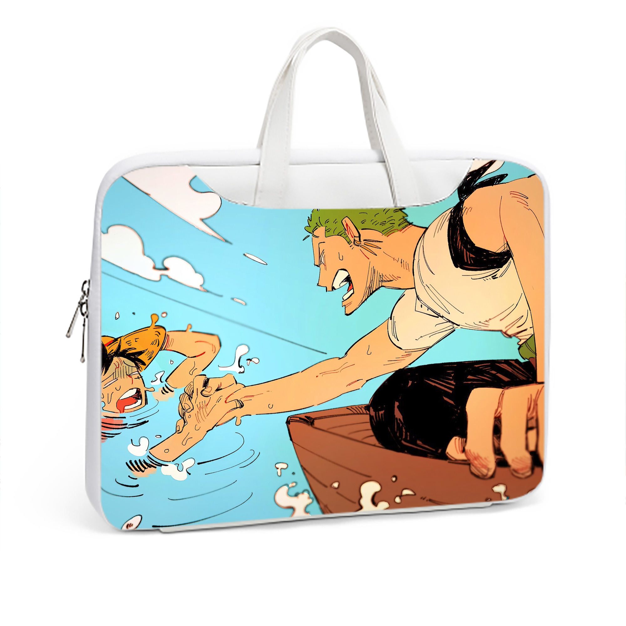 （画像用） ワンピース ONE PIECE レザーラップトップバッグ　ノートパソコンケース