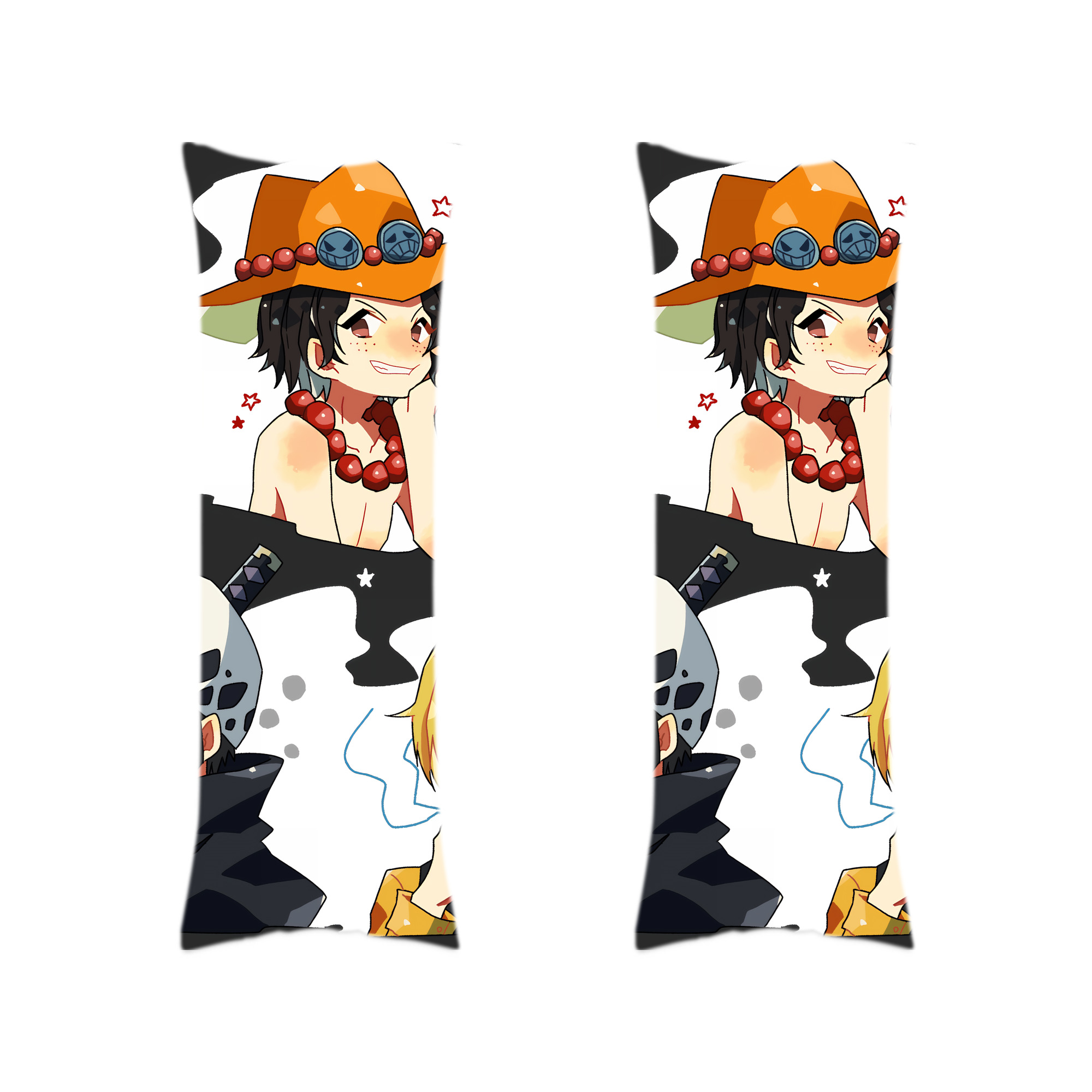 （画像用） ワンピース ONE PIECE ロング抱き枕カバー 両面プリントタイプ（サイズ選択可）