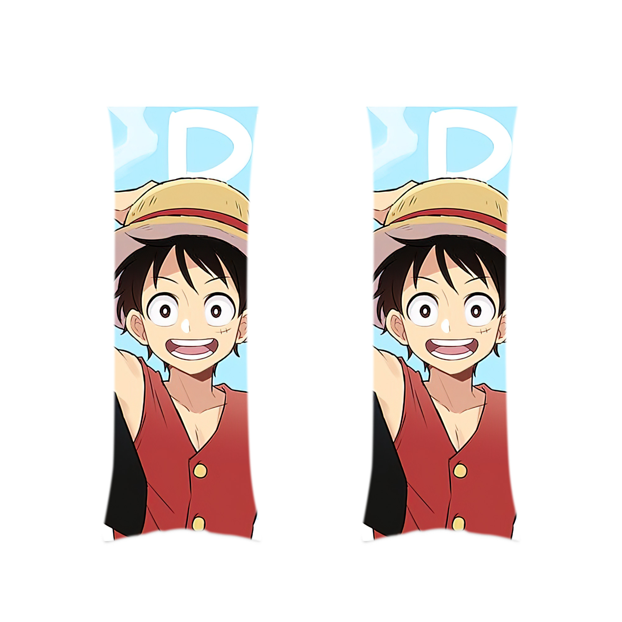 （画像用） ワンピース ONE PIECE ロング抱き枕カバー 両面プリントタイプ（サイズ選択可）