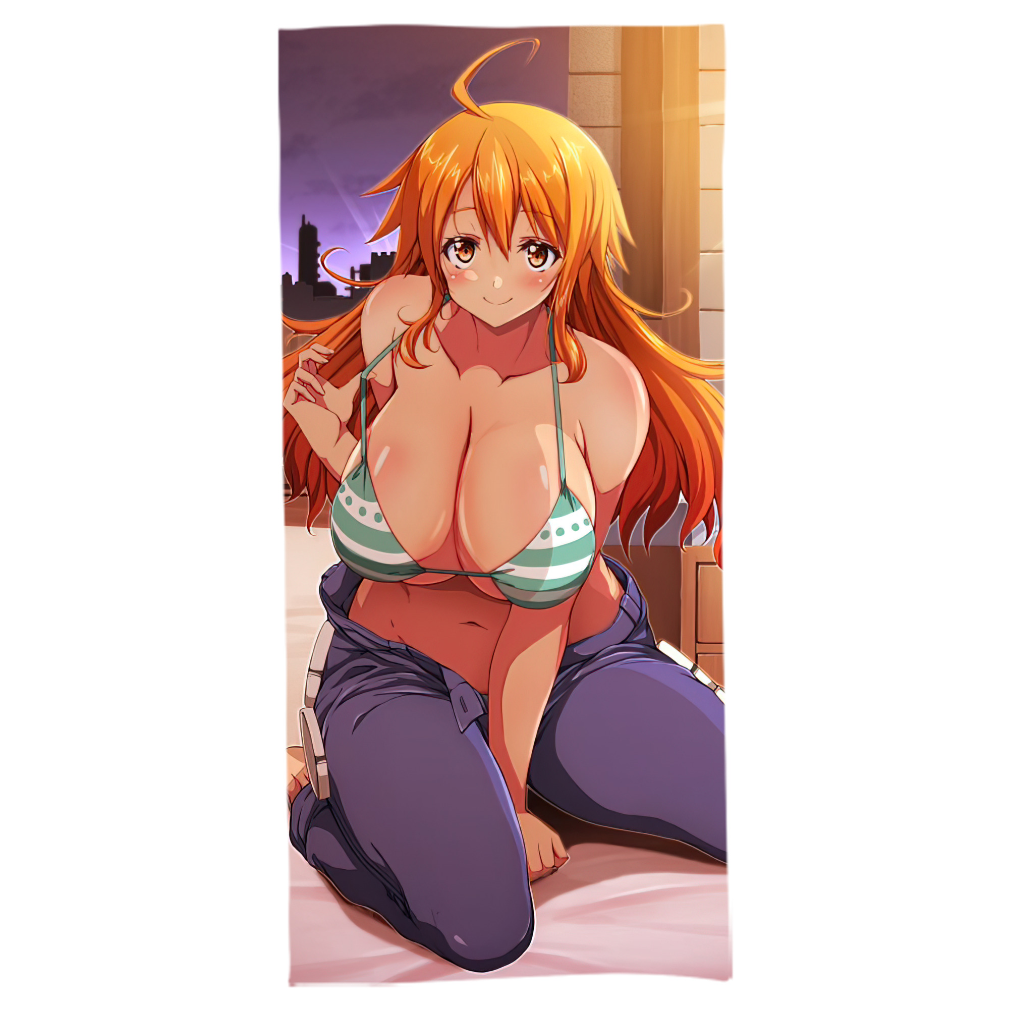 （画像用） ワンピース ONE PIECE 大判バスタオル 70×140cm 吸水速乾 柔らかい肌触り