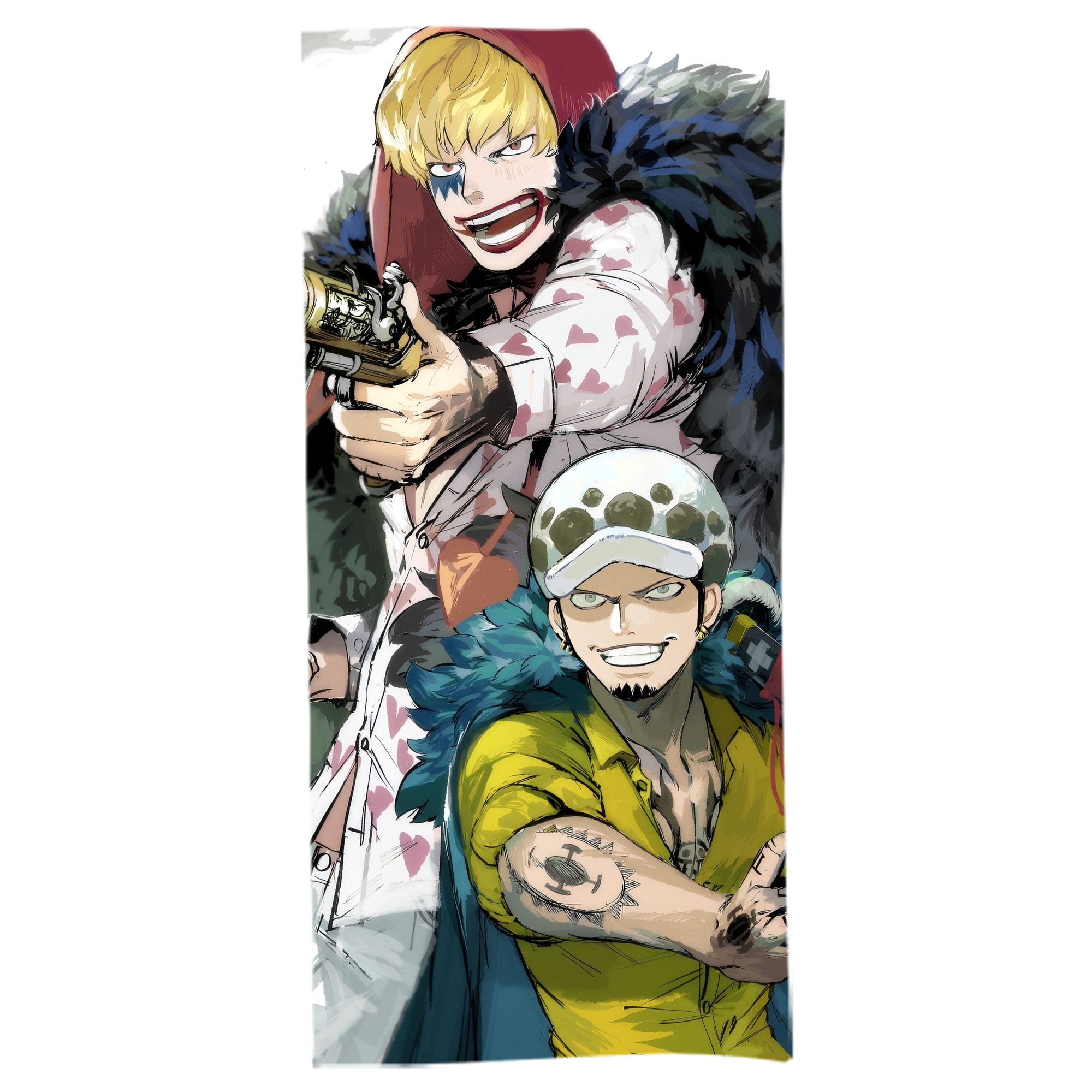 （画像用） ワンピース ONE PIECE 大判バスタオル 70×140cm 吸水速乾 柔らかい肌触り
