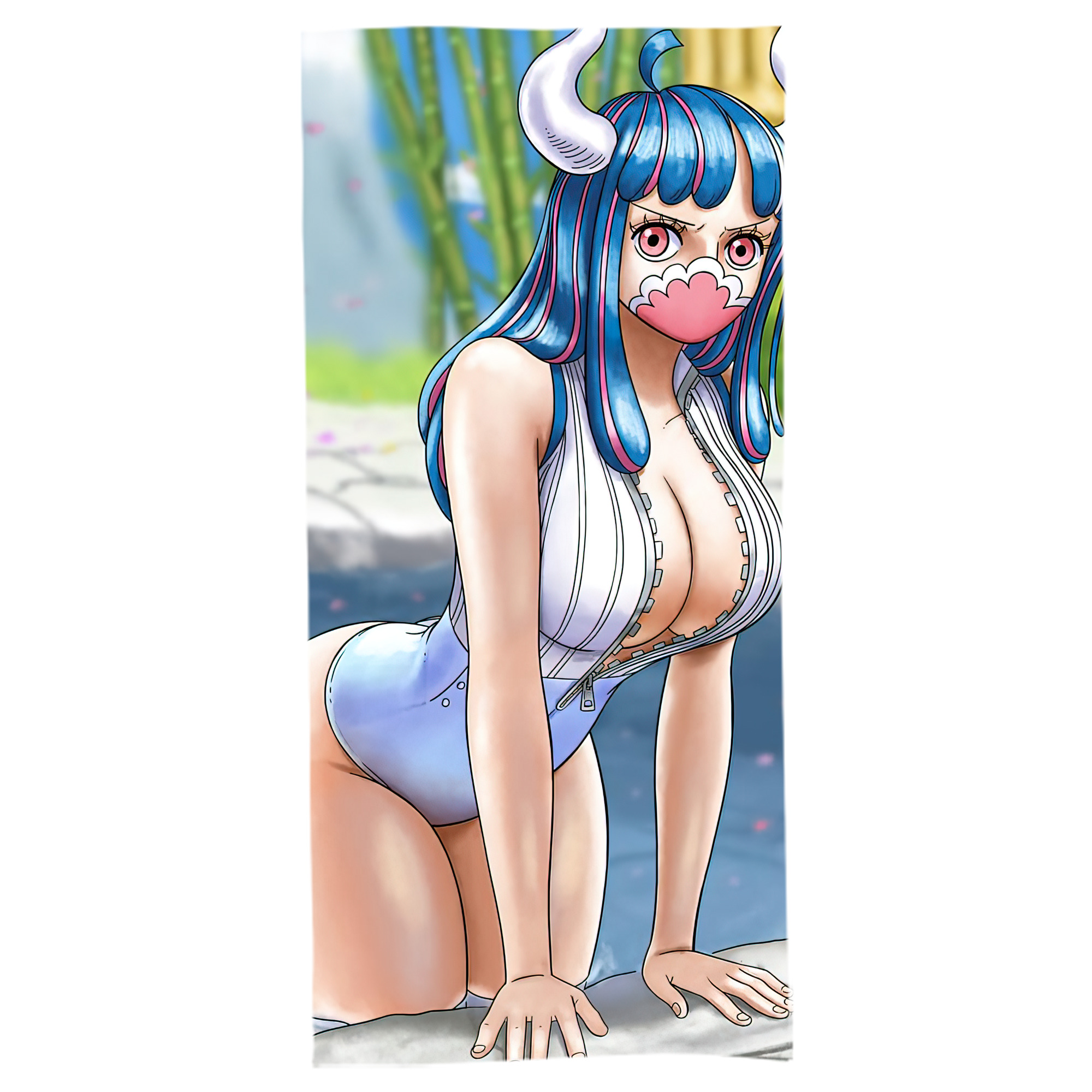 （画像用） ワンピース ONE PIECE 大判バスタオル 70×140cm 吸水速乾 柔らかい肌触り
