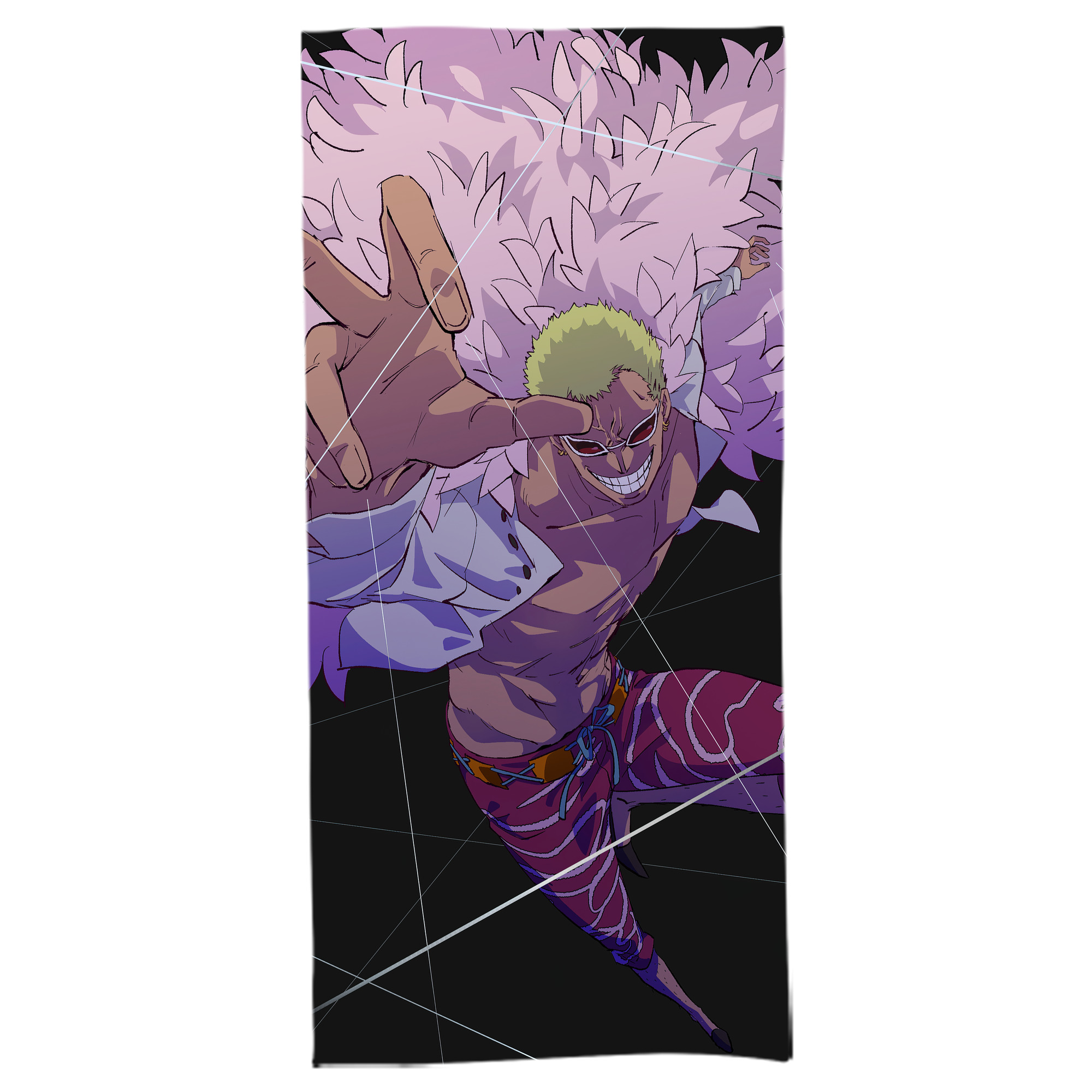 （画像用） ワンピース ONE PIECE 大判バスタオル 70×140cm 吸水速乾 柔らかい肌触り
