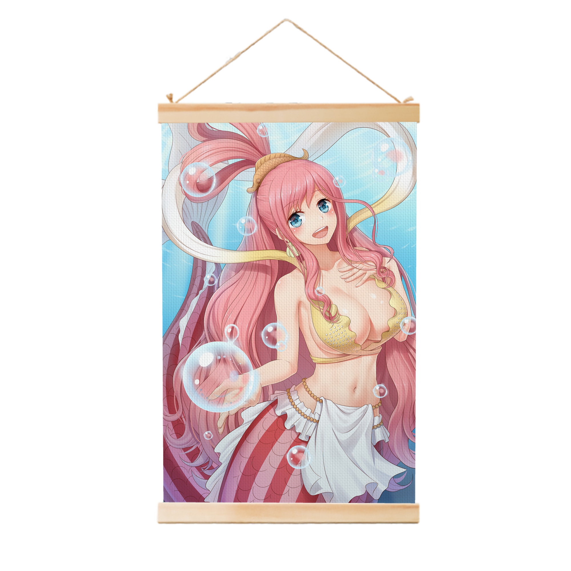 ワンピース ONE PIECE 木製軸タペストリー