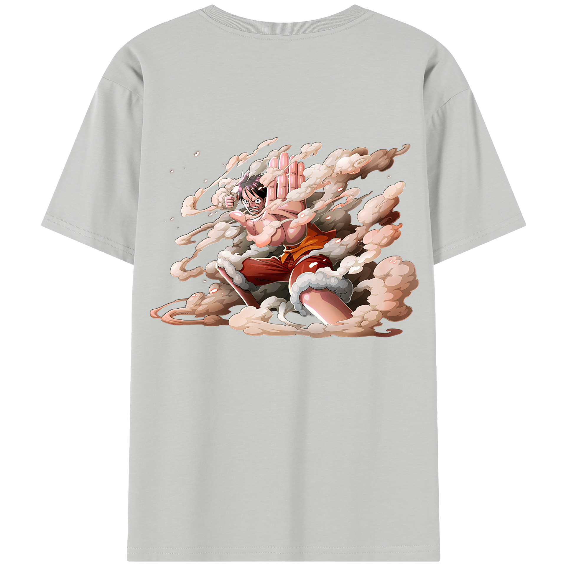 （画像用） ワンピース モンキー・D・ルフィ ONE PIECE Monkey D. Luffy レディース半袖Tシャツ(バックプリント)