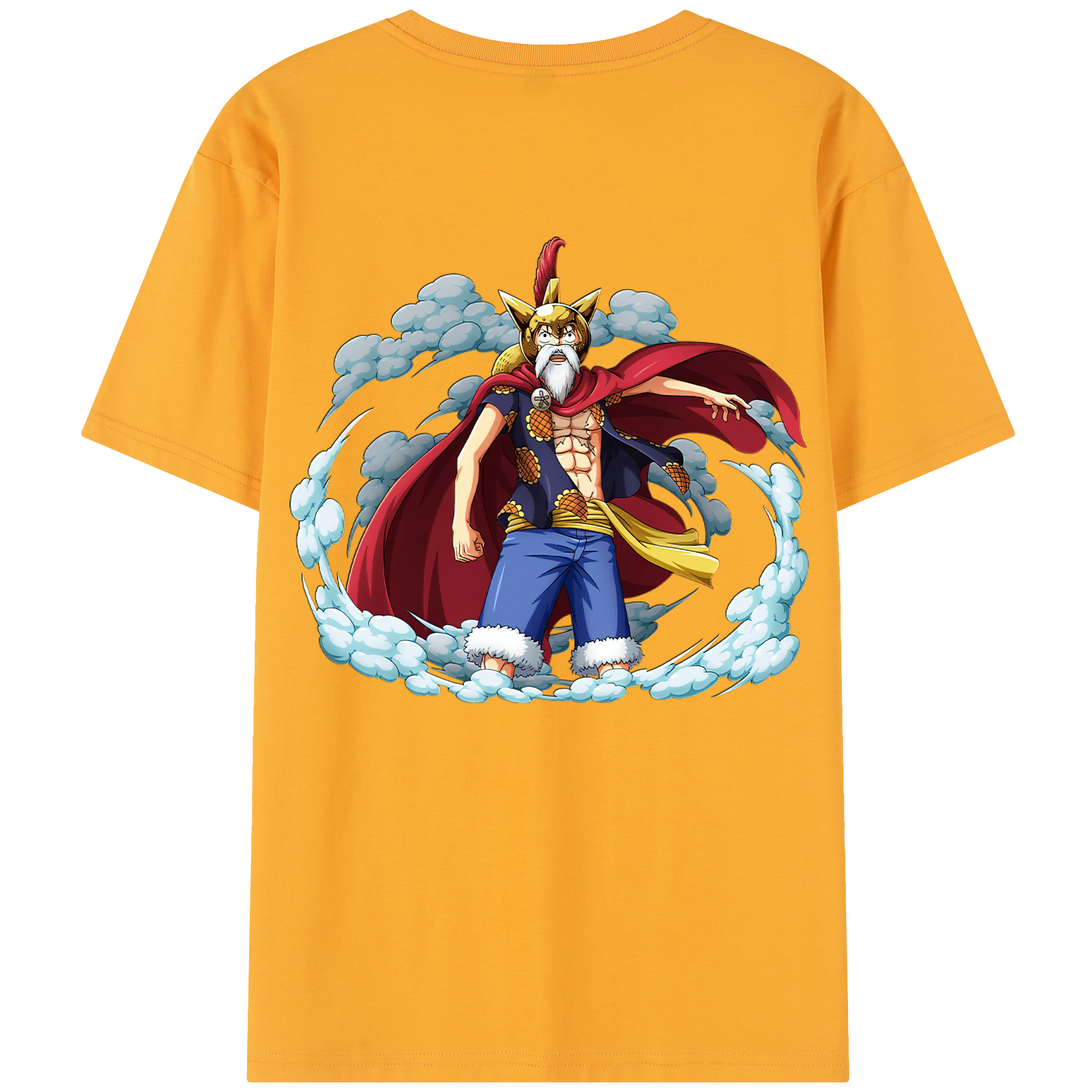 ワンピース モンキー・D・ルフィ ONE PIECE Monkey D. Luffy レディース半袖Tシャツ(バックプリント)